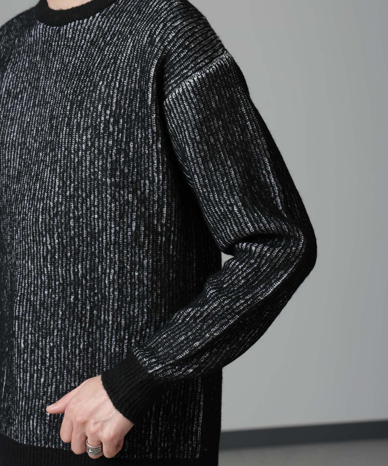 2トーン畔ニット | NANO universe（ナノ・ユニバース） ｜【公式】通販