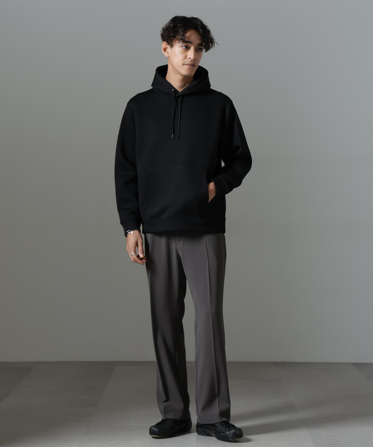 パネルダンボールフーディー | NANO universe（ナノ・ユニバース