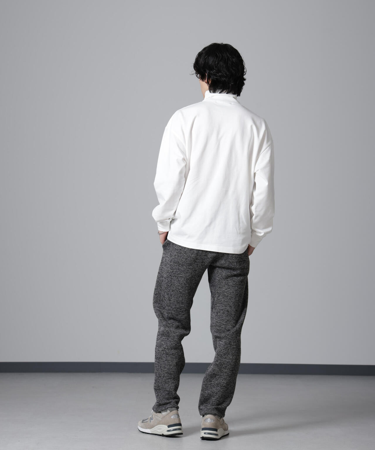 タートルカットミニ裏毛Ｔシャツ 長袖