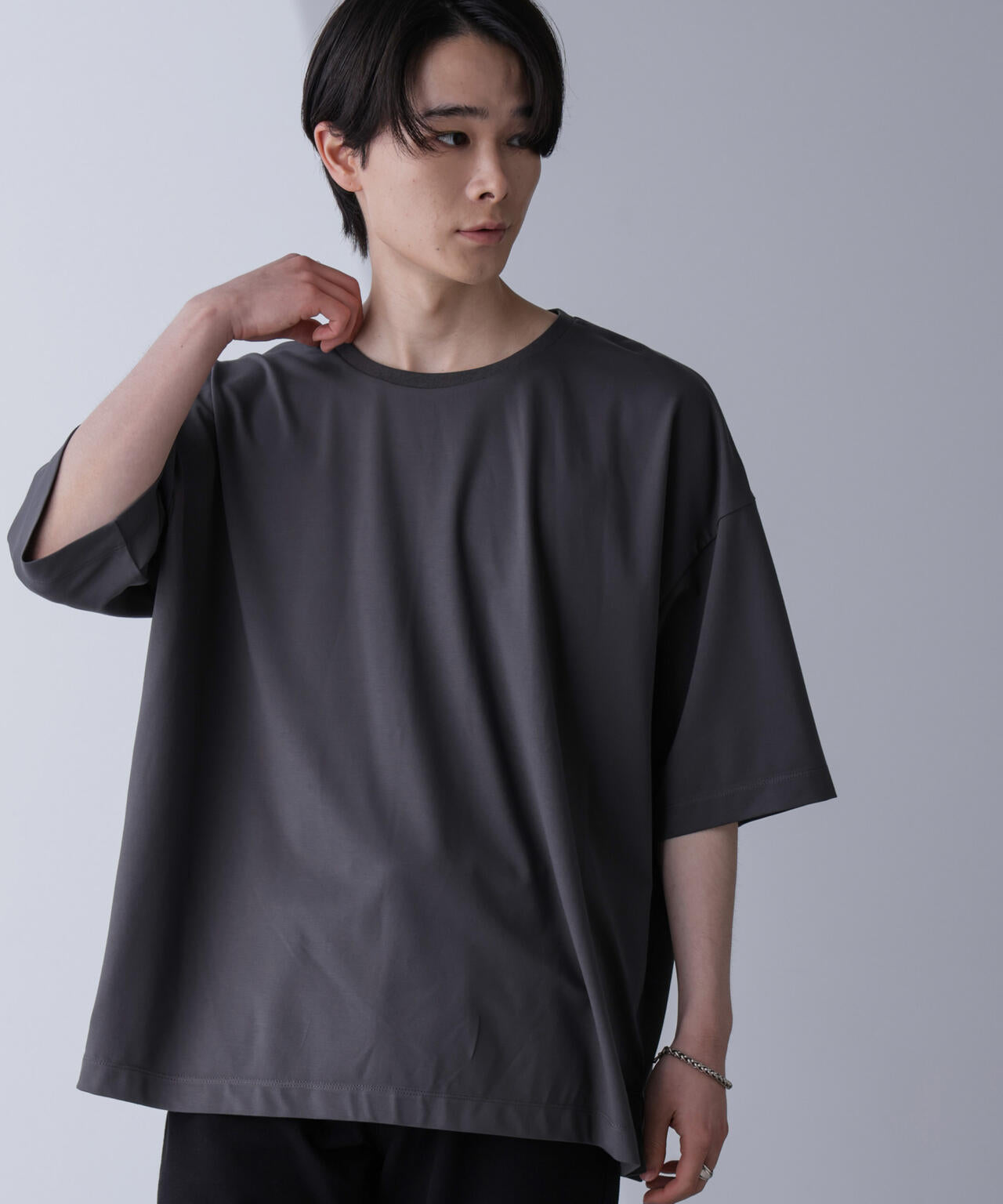 ティーズ ページ20 ルーズネックビッグTシャツ 半袖 | NANO universe（ナノ