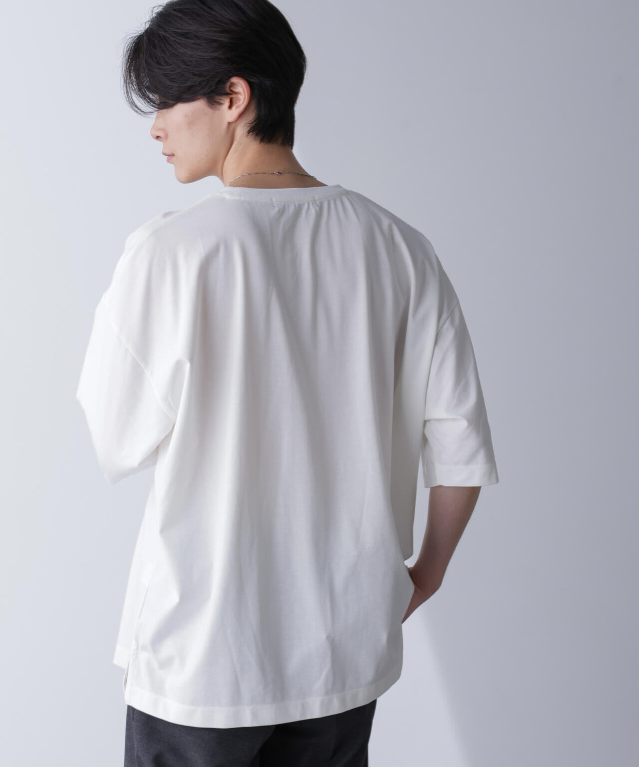 ティーズ ページ20 ルーズネックビッグTシャツ 半袖 | NANO universe（ナノ