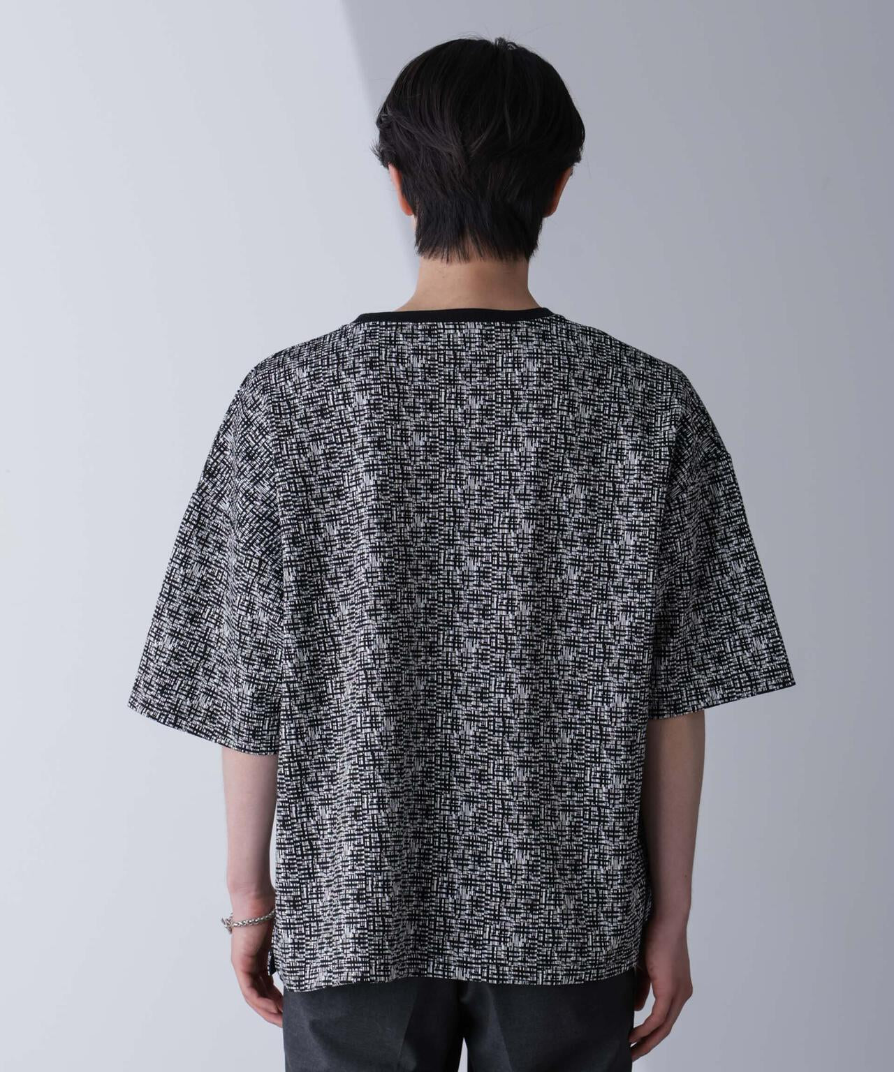 パンサー井上㌨様 パターンジャガードTシャツ 半袖 | NANO universe（ナノ・ユニバース