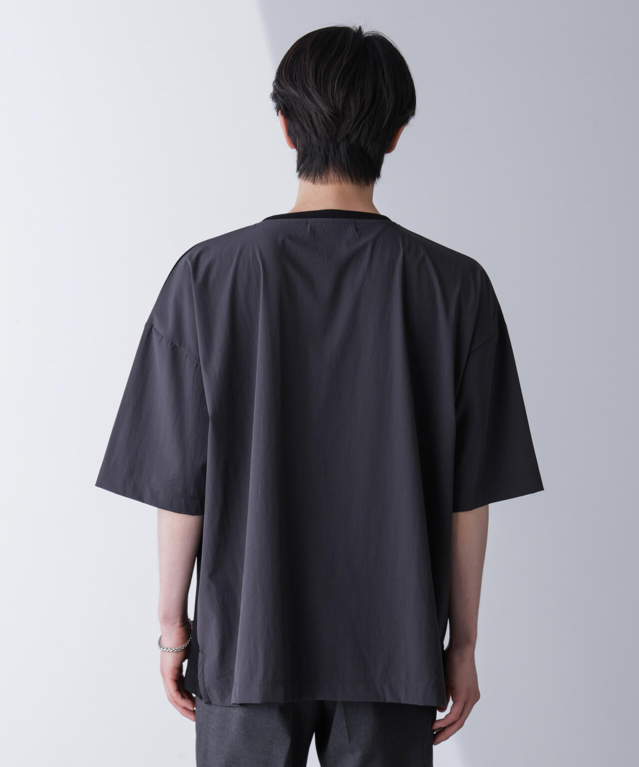 袖切り替えビッグＴシャツ 半袖