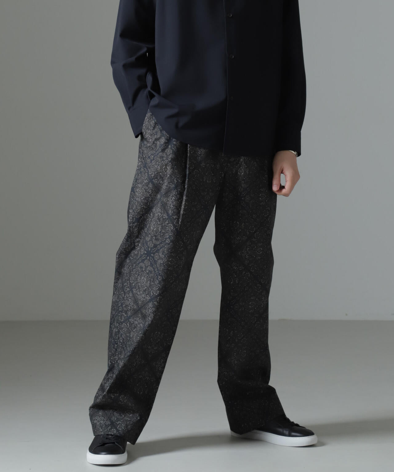 オリジナルパターンイージーパンツ