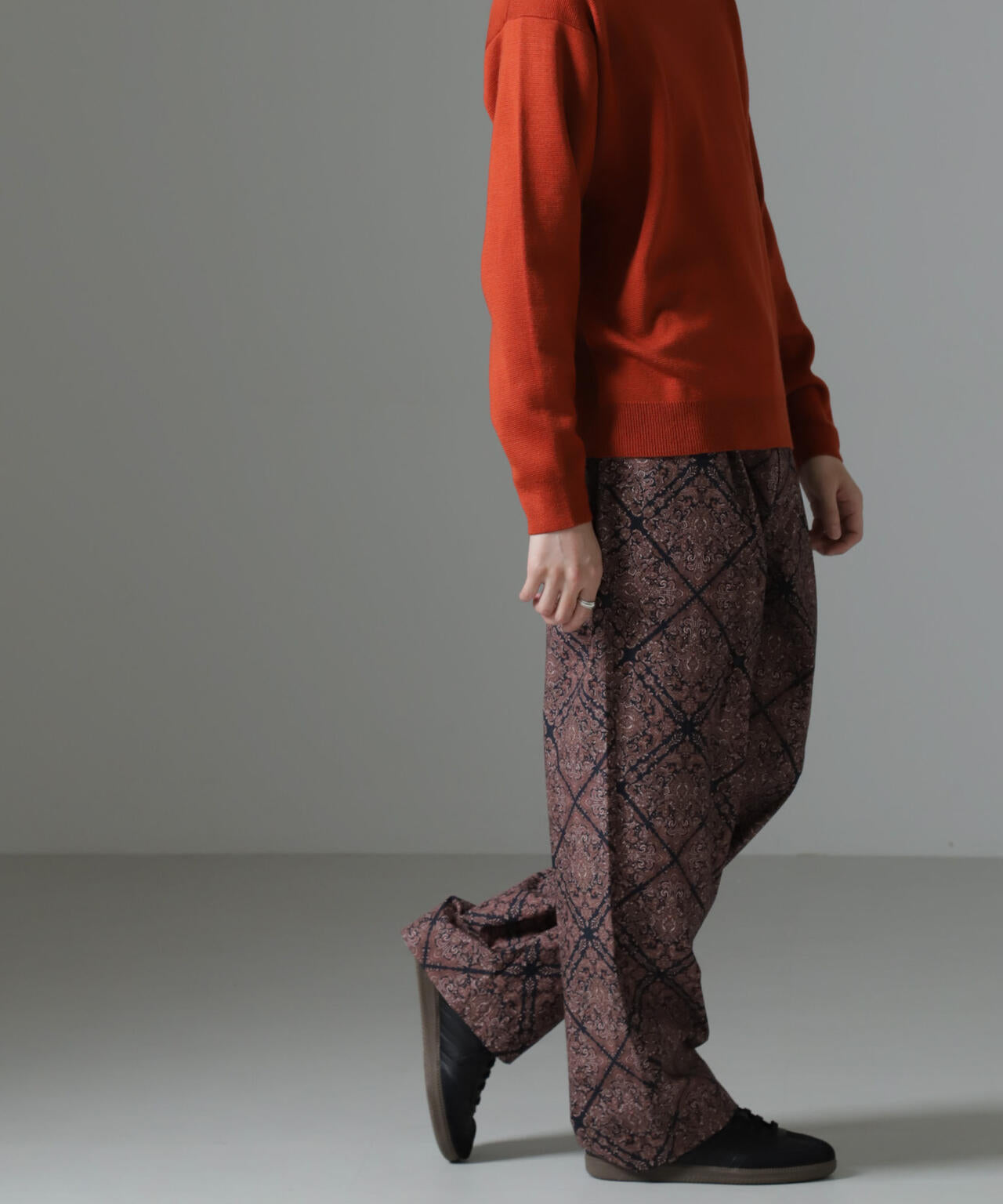 オリジナルパターンイージーパンツ