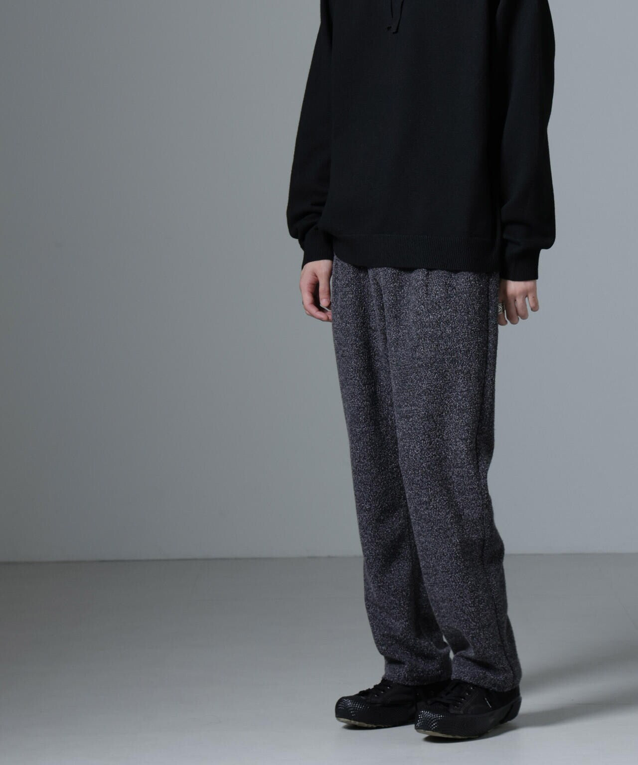 ストレッチメランジイージーパンツ(セットアップ可) | NANO