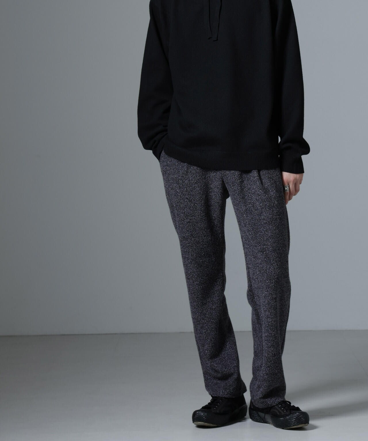 ストレッチメランジイージーパンツ(セットアップ可) | NANO