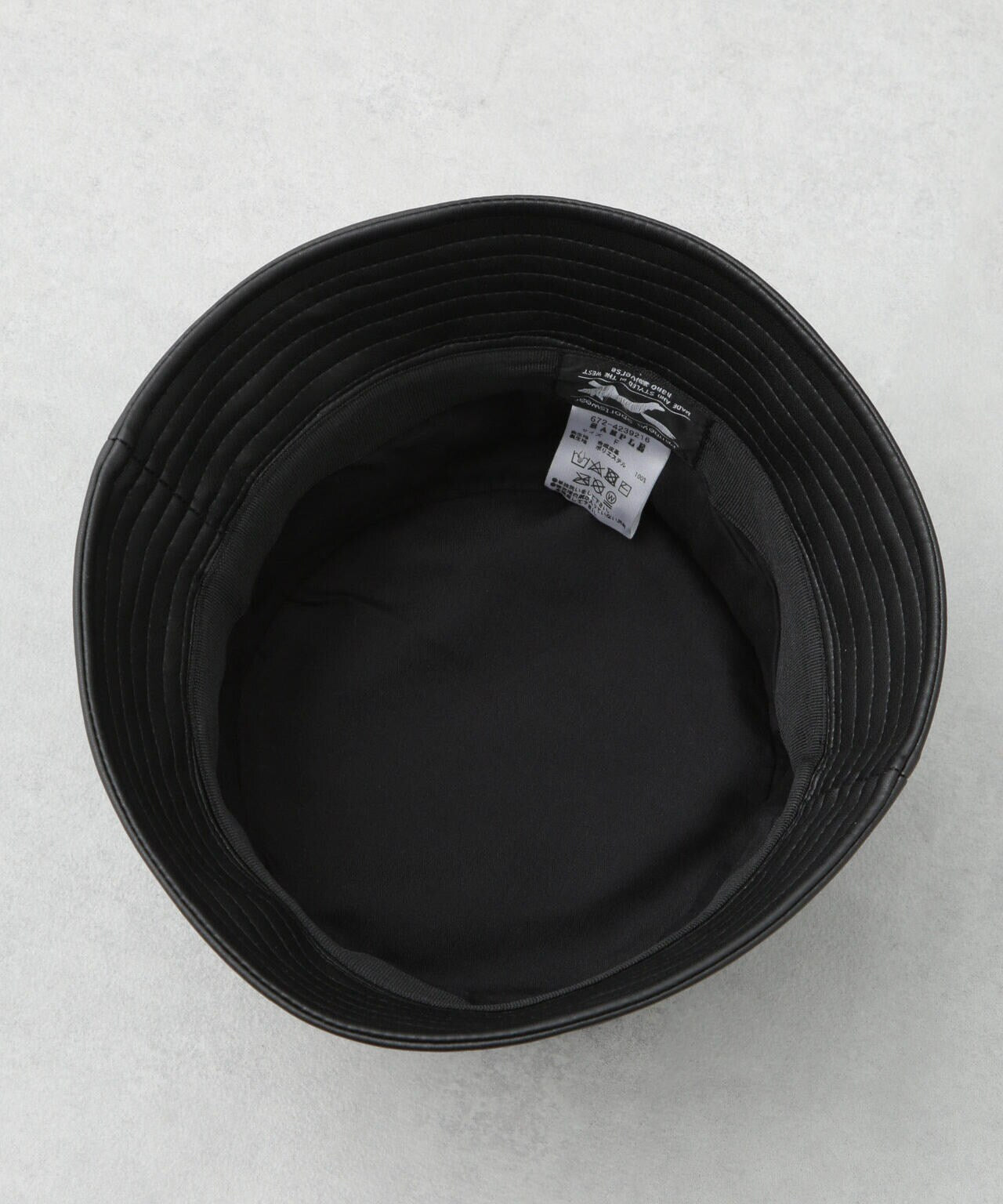 PENNEYS BLACK フェイクレザーバケットハット | NANO universe（ナノ