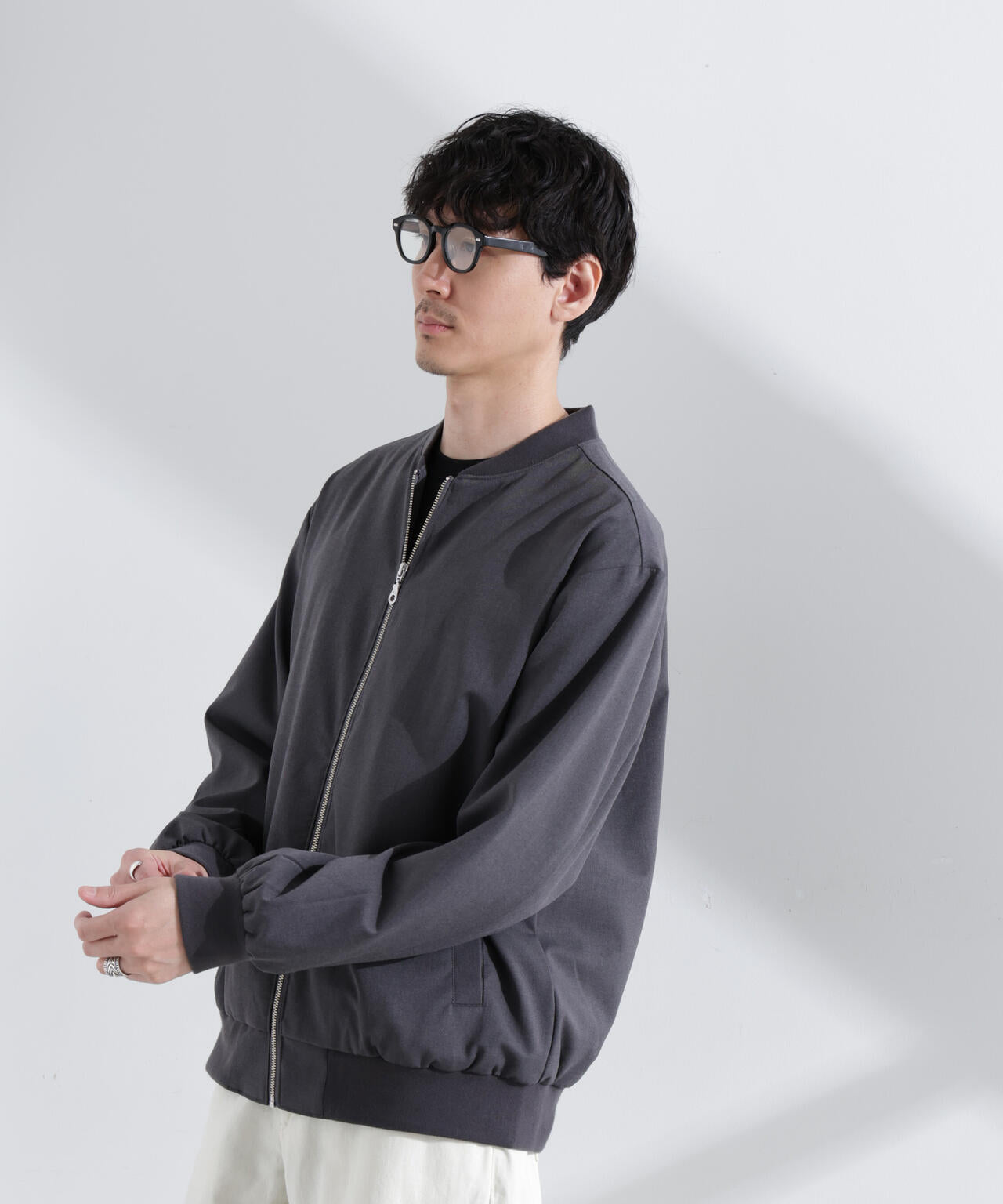 ご確認ページです。 GU公式 | クロップドMA-1ブルゾンQ