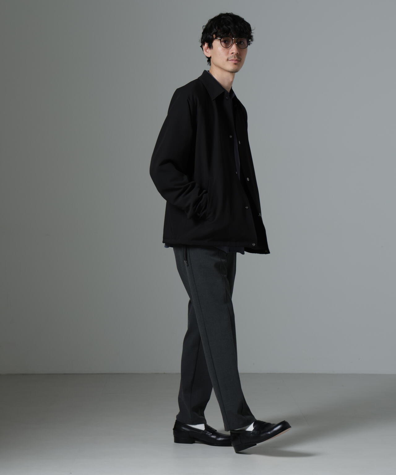 イタリアンドットリラックスコーチジャケット | NANO universe（ナノ