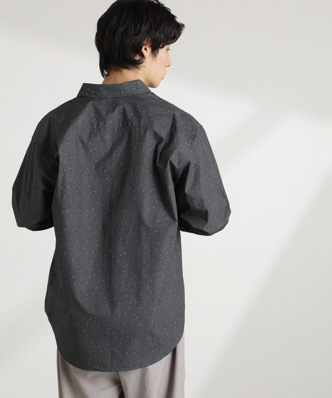 オリジナルパターンフラワープリントシャツ 長袖 | NANO