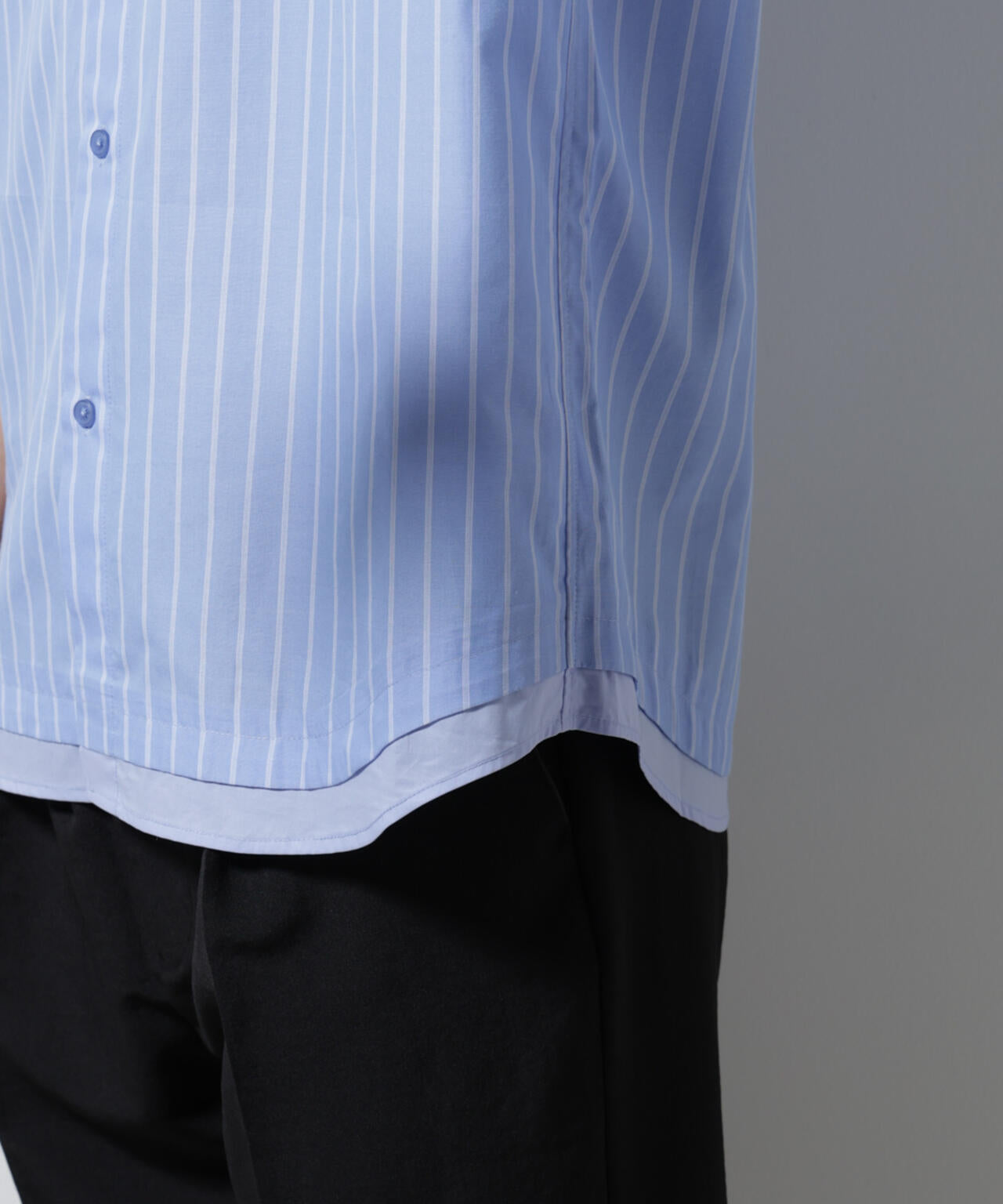 クレイジーストライプシャツ 半袖 2 | NANO universe（ナノ