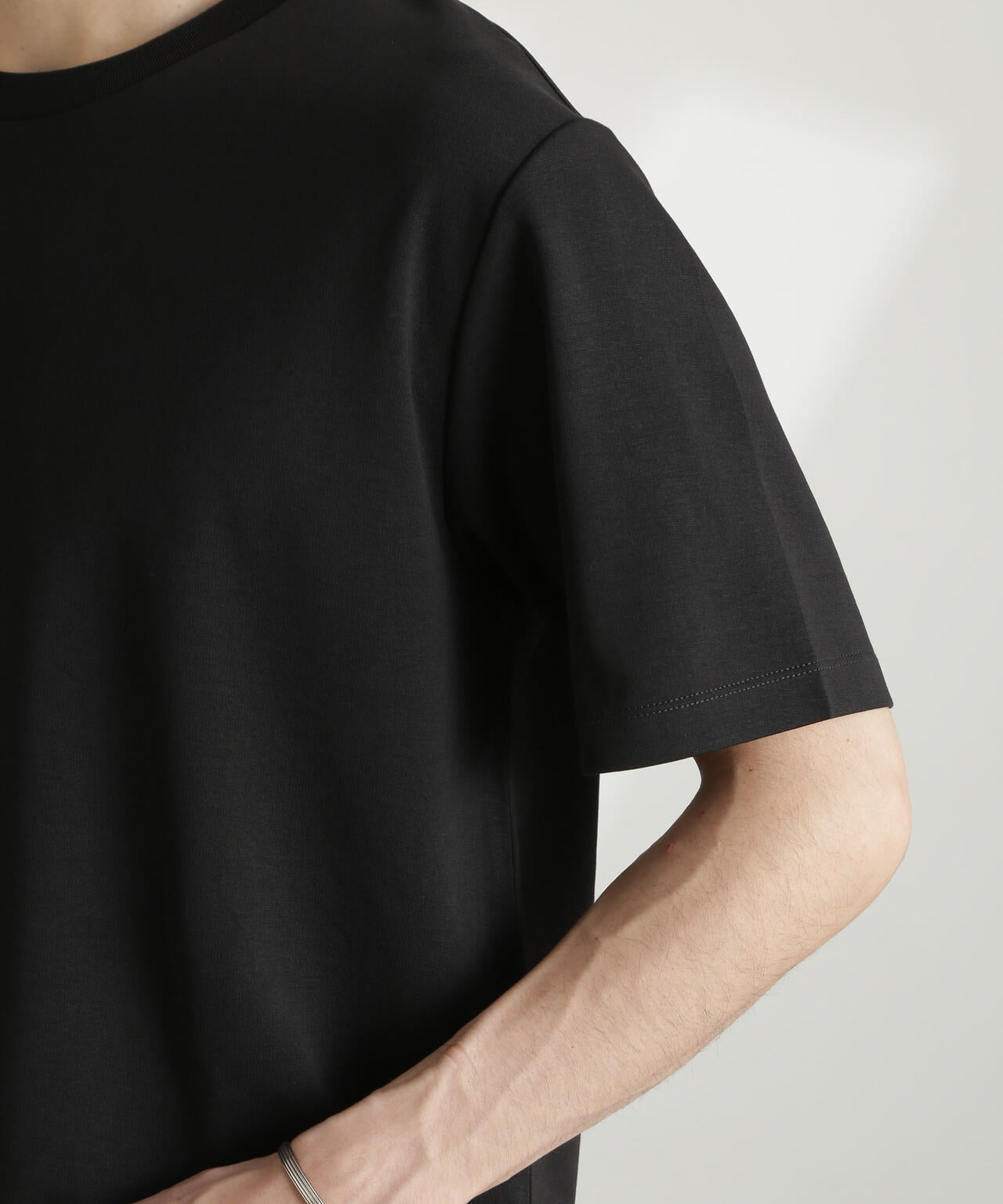 ダブルスムースクルーネックTシャツ 半袖 | NANO universe（ナノ