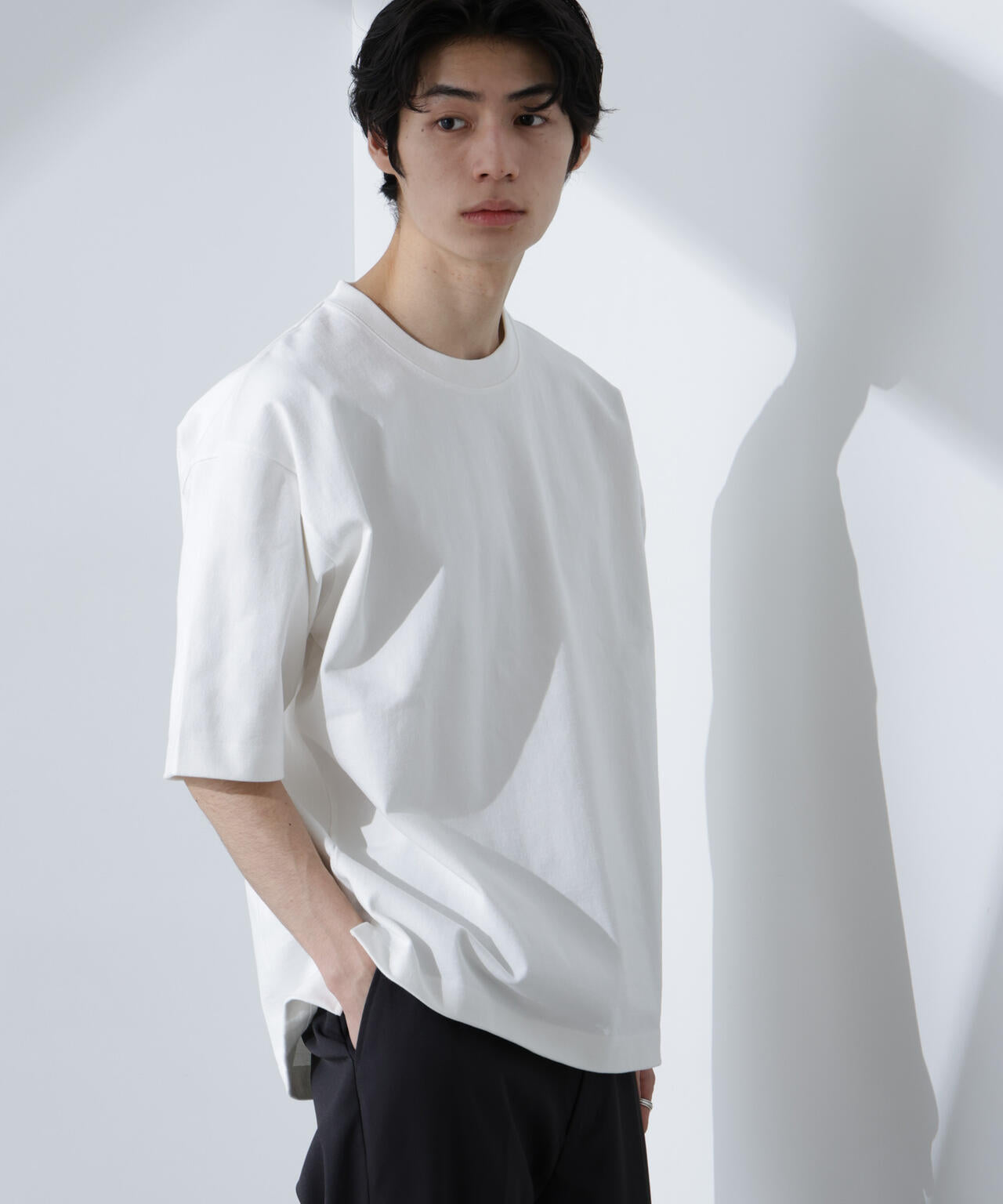 ヘビーオンスワイドTシャツ 半袖