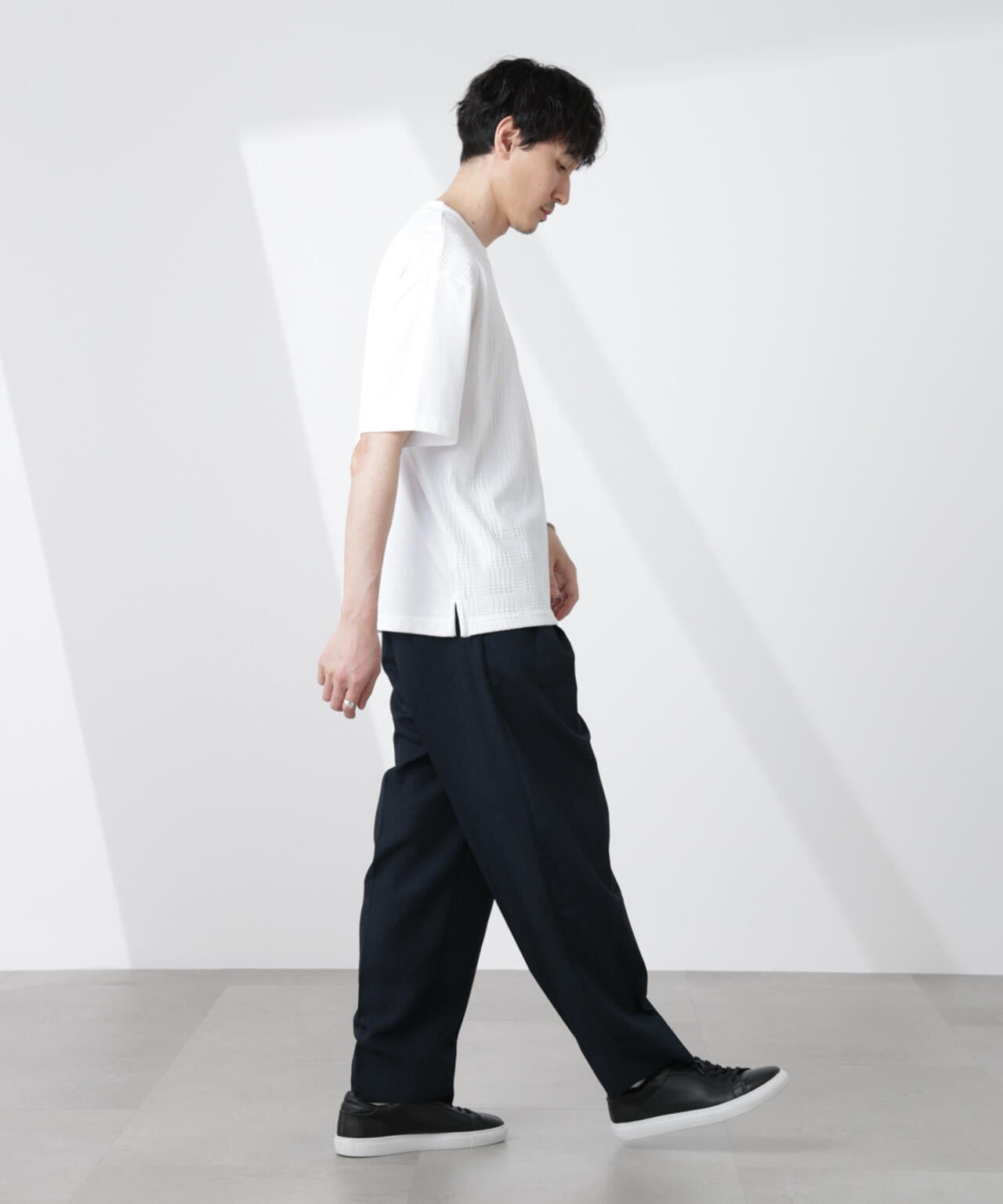 リンクスジャガードコンビTシャツ