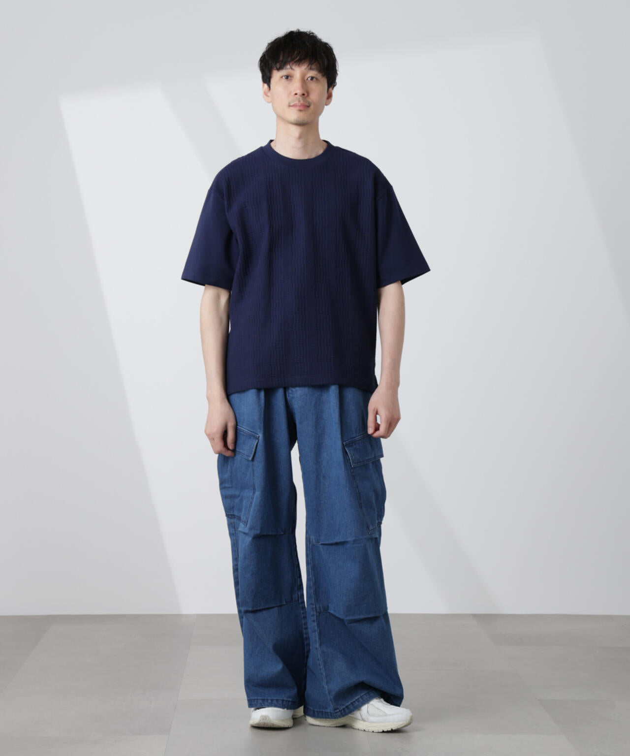 リンクスジャガードコンビTシャツ