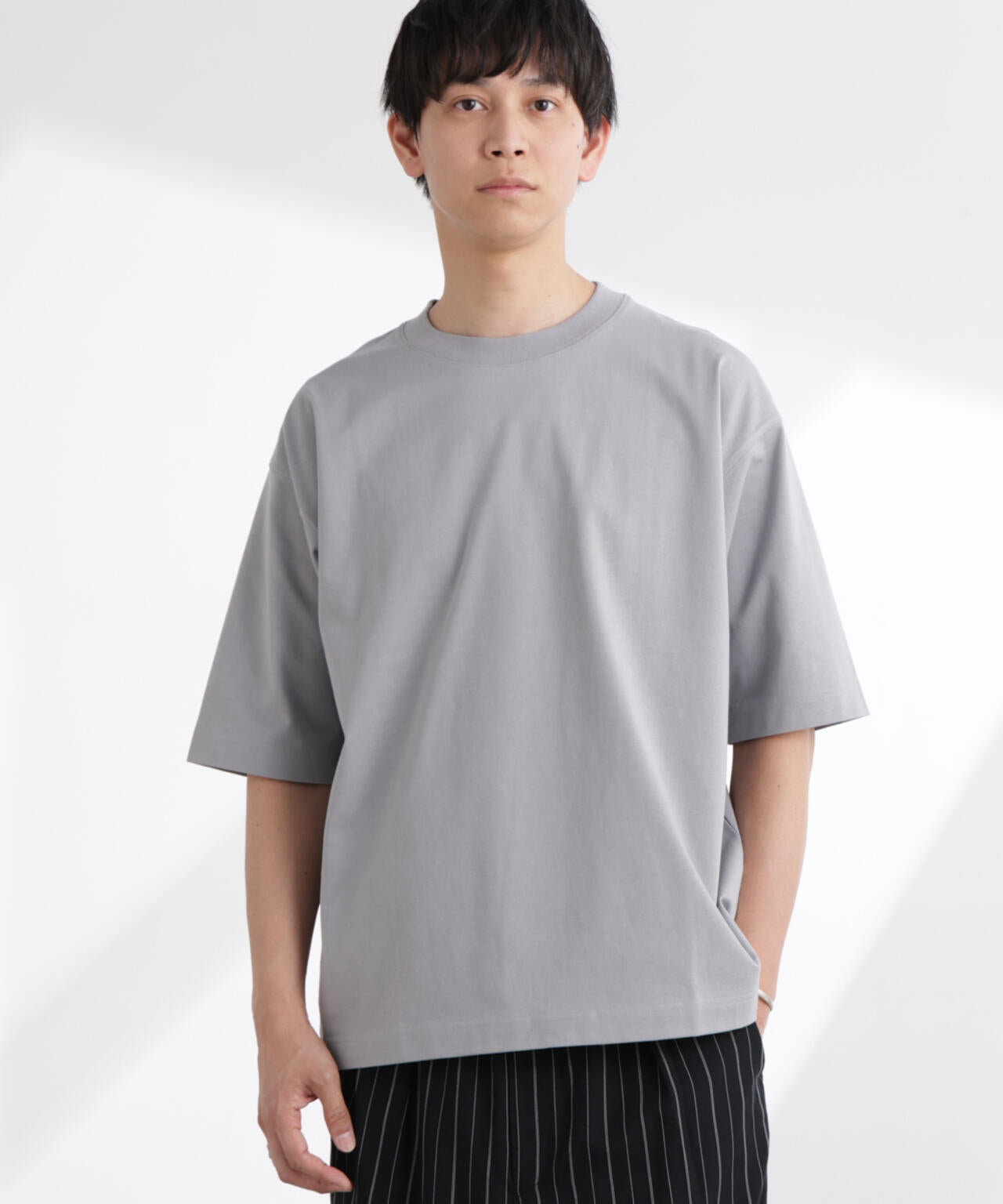 ヘビーウェイトワイドTシャツ 半袖 | NANO universe（ナノ・ユニバース