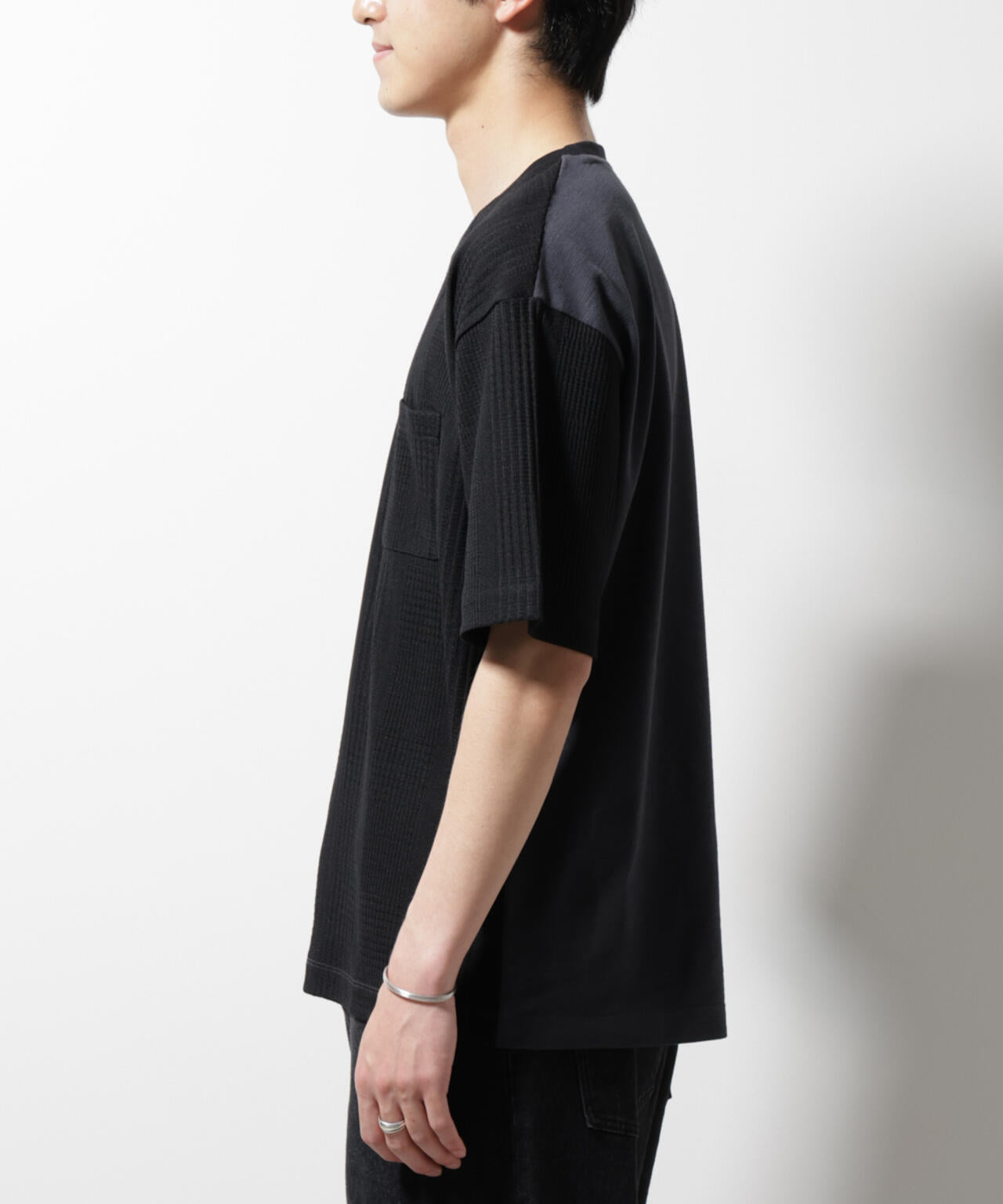 リンクスカノコ コンビTシャツ 半袖