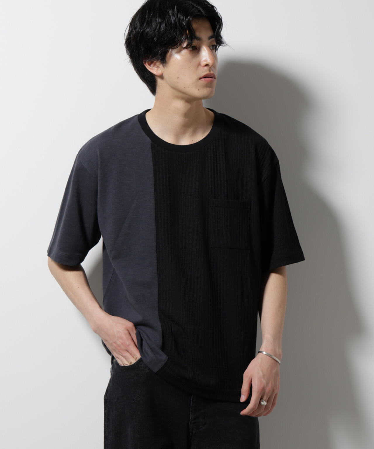 リンクスカノコ コンビTシャツ 半袖 | NANO universe（ナノ