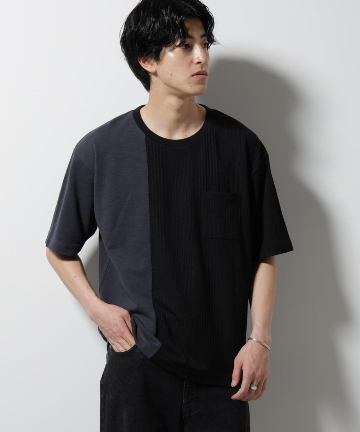 リンクスカノコ コンビTシャツ 半袖 | NANO universe（ナノ 