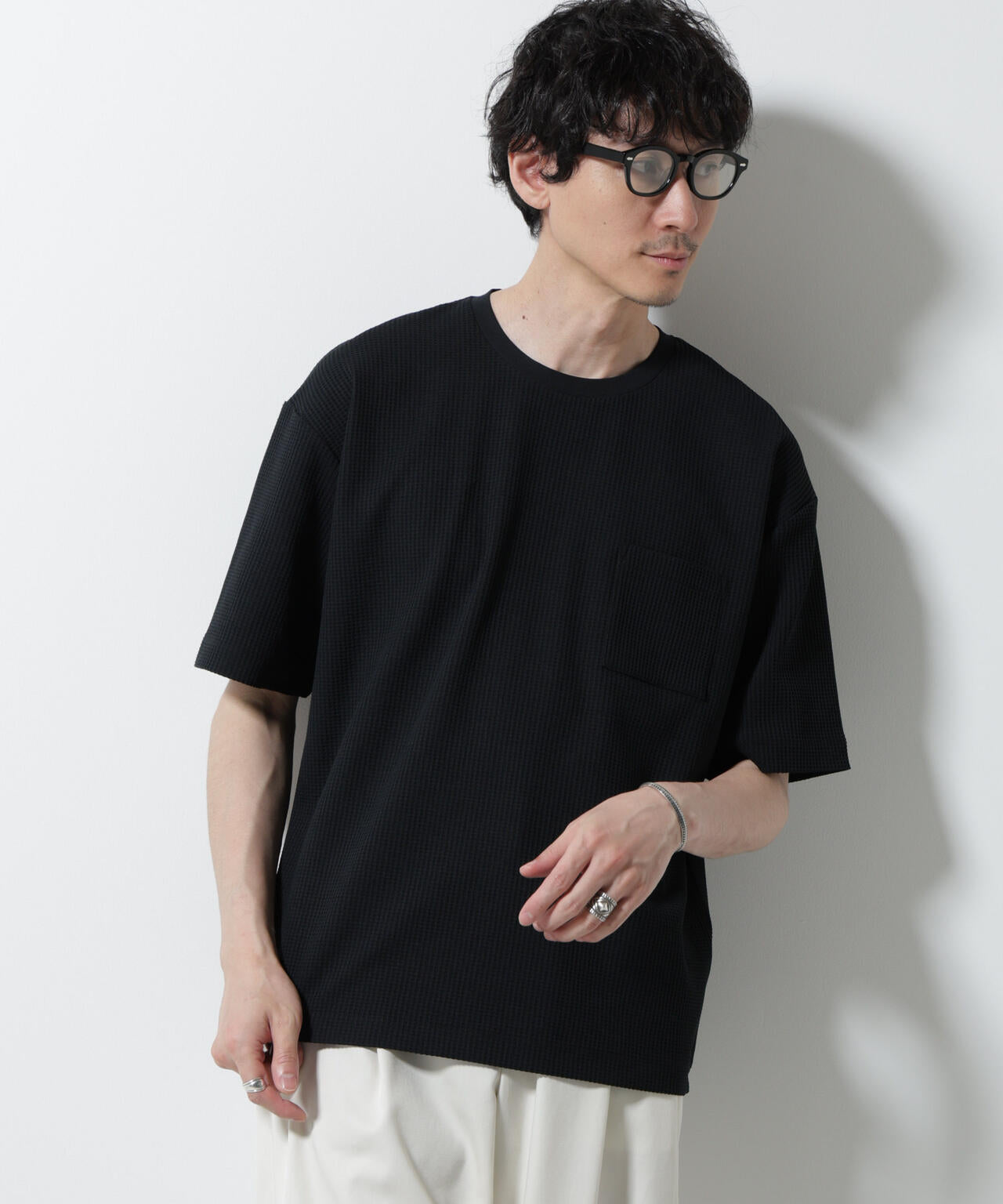 ドライソフトワッフルTシャツ 半袖