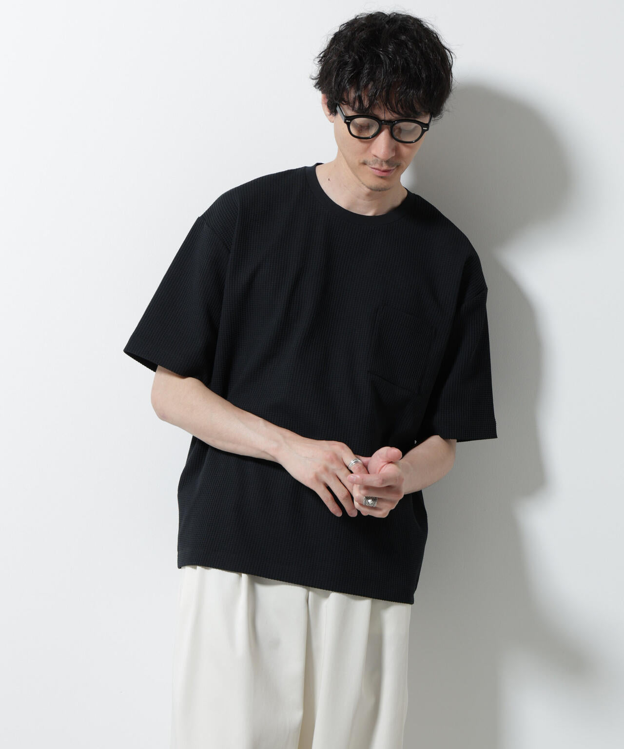 ドライソフトワッフルTシャツ 半袖