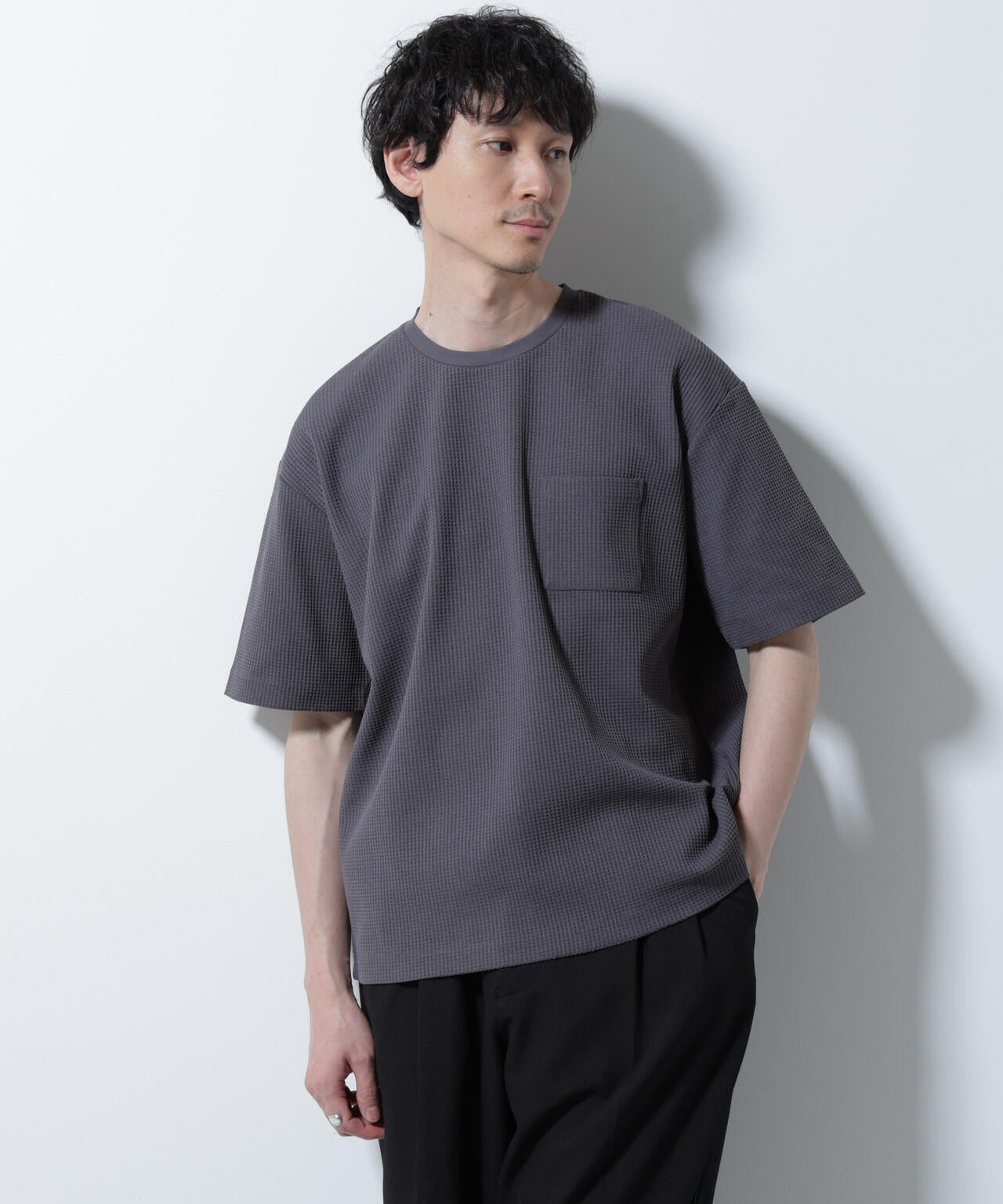 ドライソフトワッフルTシャツ 半袖