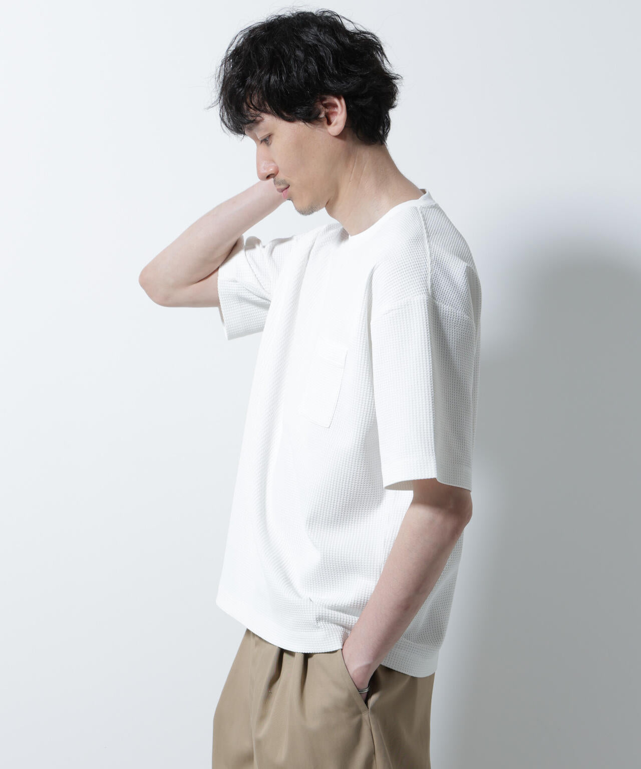 ドライソフトワッフルTシャツ 半袖