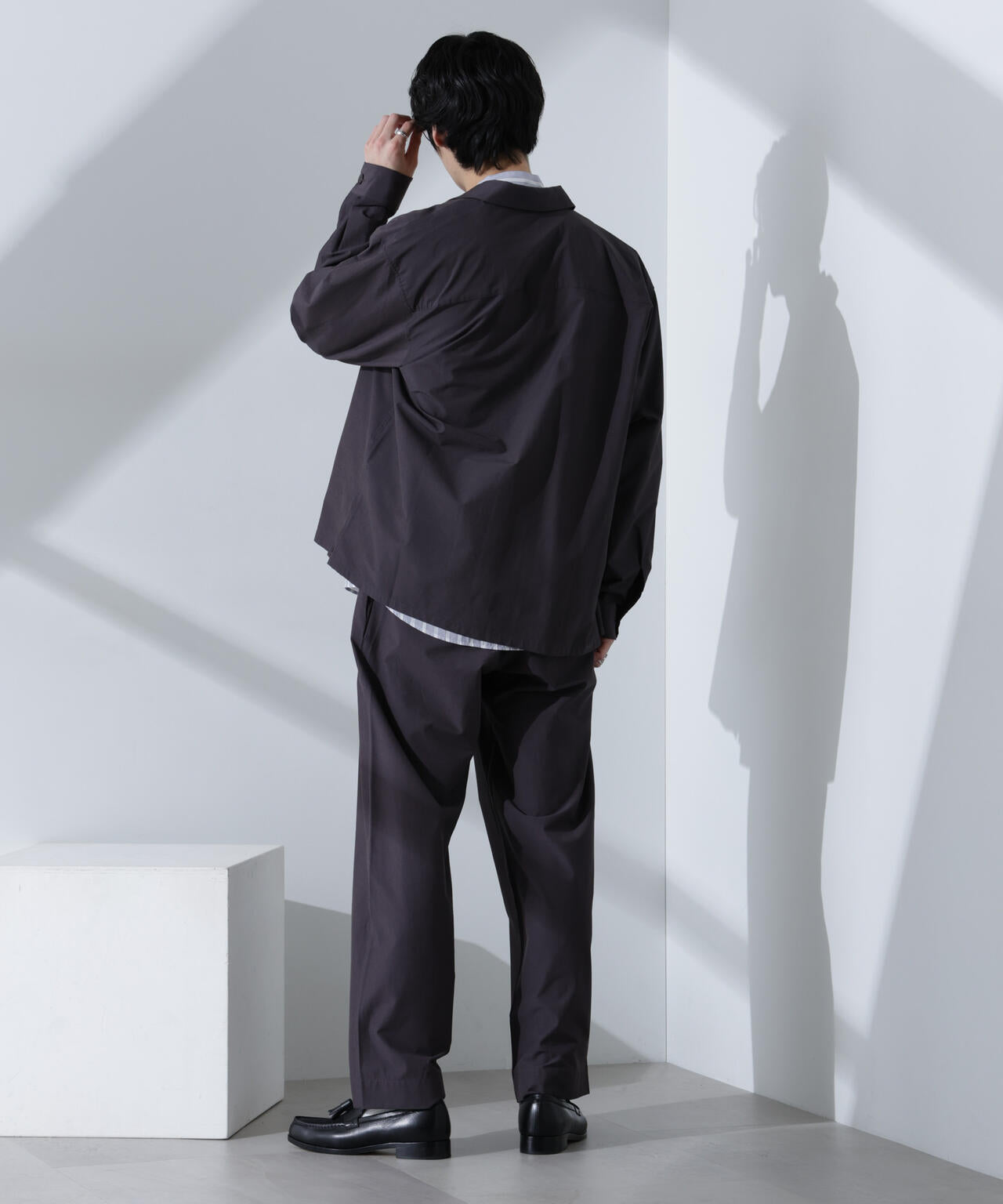 ストレッチワイドイージーパンツ(セットアップ可) | NANO universe