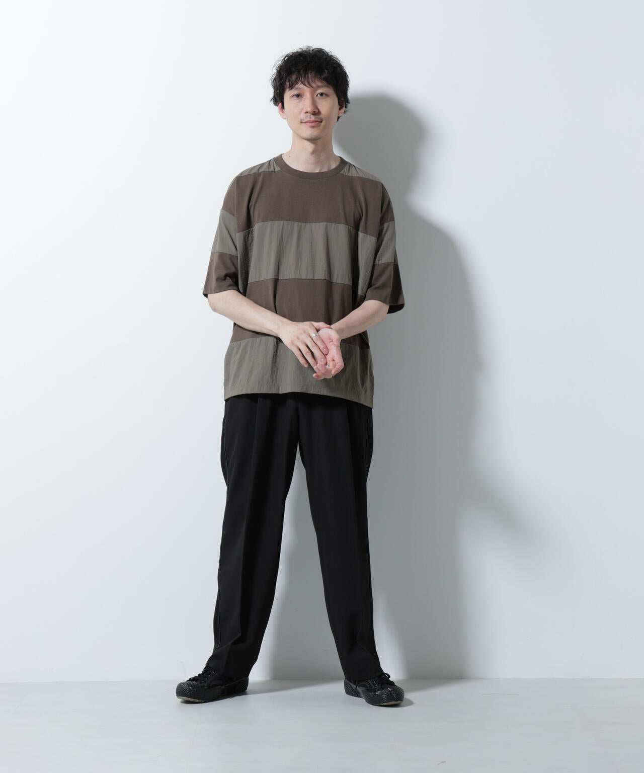 イージー側章スラックス | NANO universe（ナノ・ユニバース