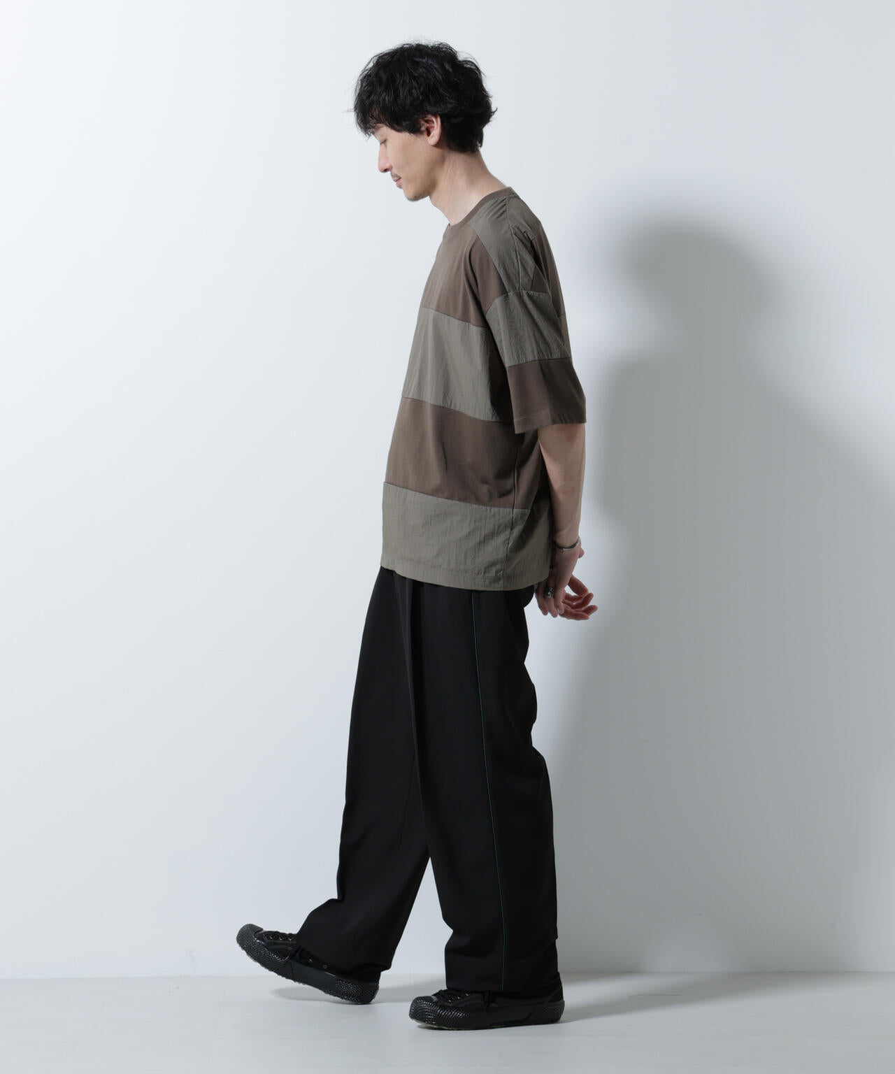 イージー側章スラックス | NANO universe（ナノ・ユニバース