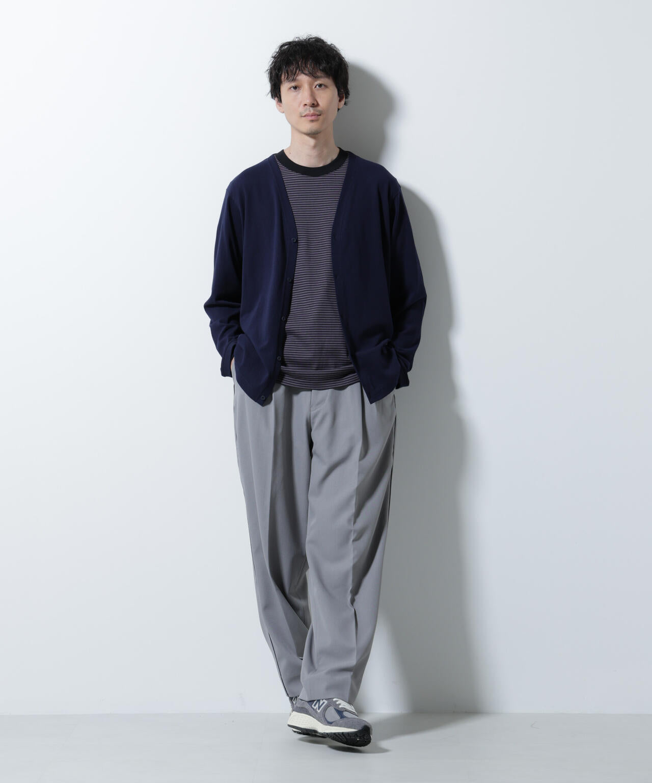 ひー坊 イージー側章スラックス | NANO universe（ナノ・ユニバース