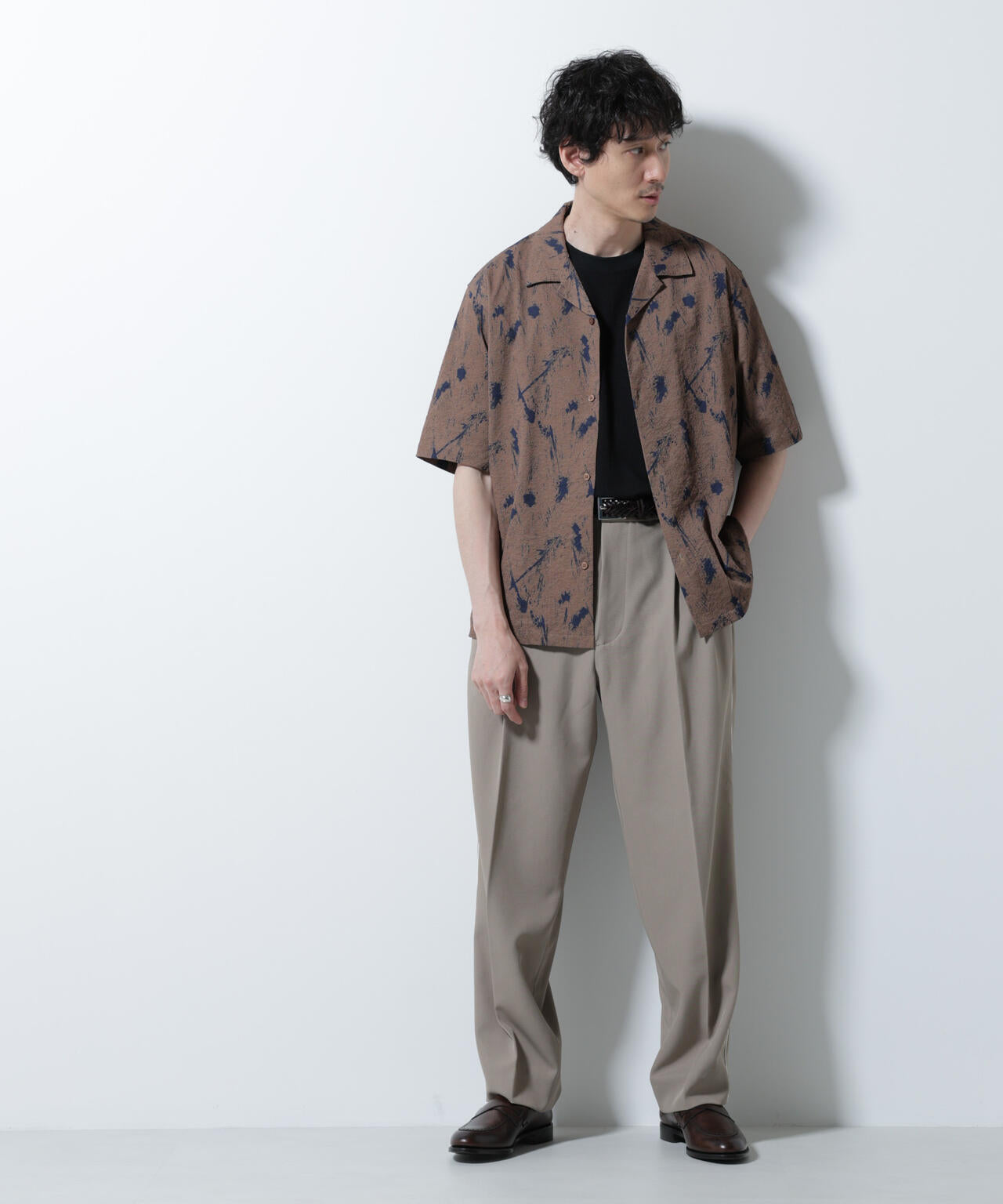 イージー側章スラックス | NANO universe（ナノ・ユニバース