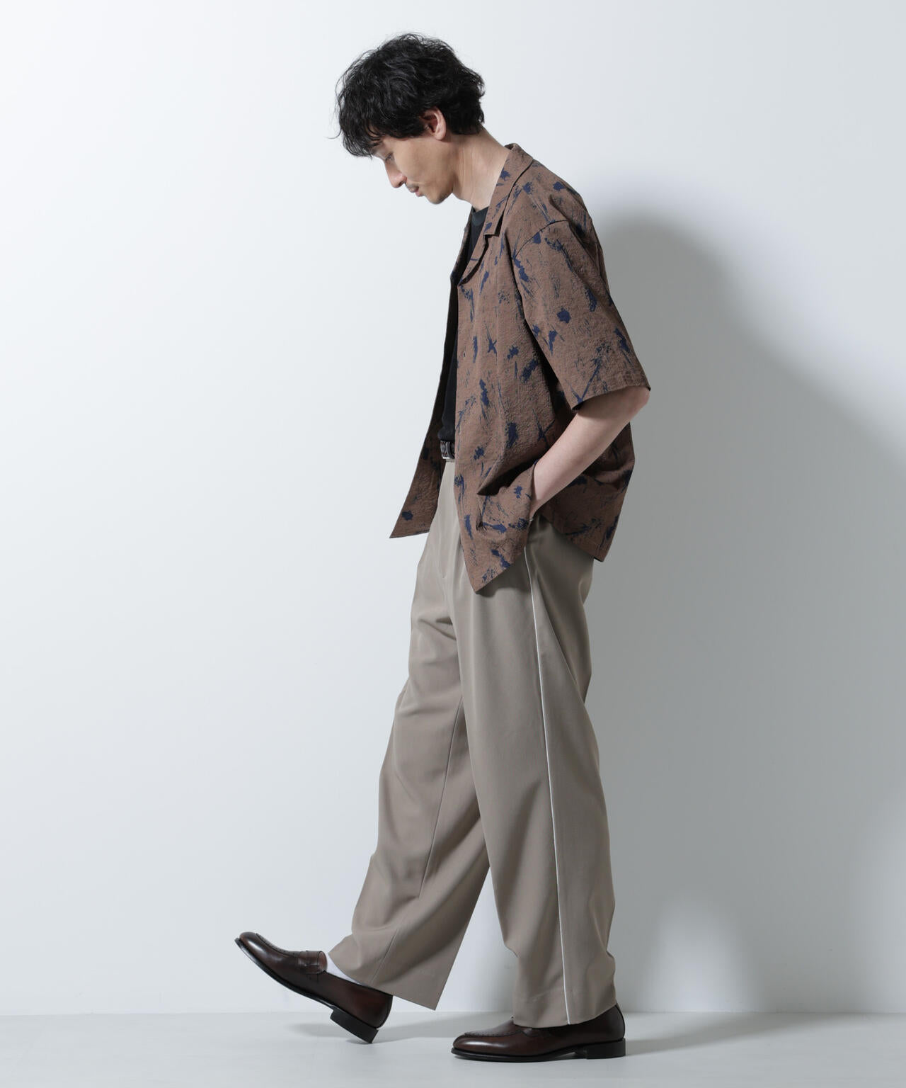 イージー側章スラックス | NANO universe（ナノ・ユニバース