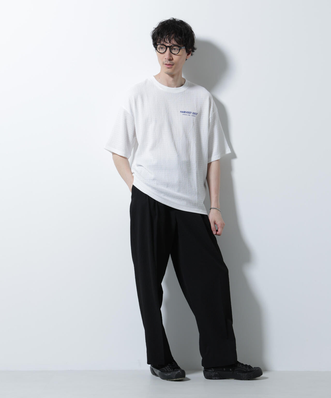 サッカータックイージーパンツ（セットアップ可）