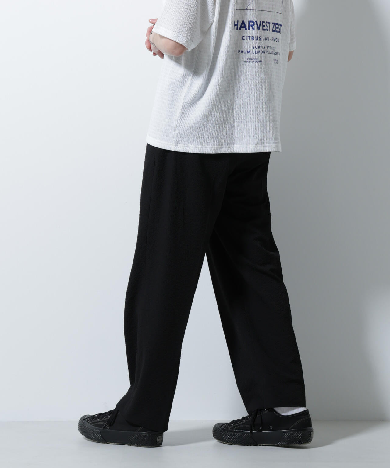 サッカータックイージーパンツ（セットアップ可）