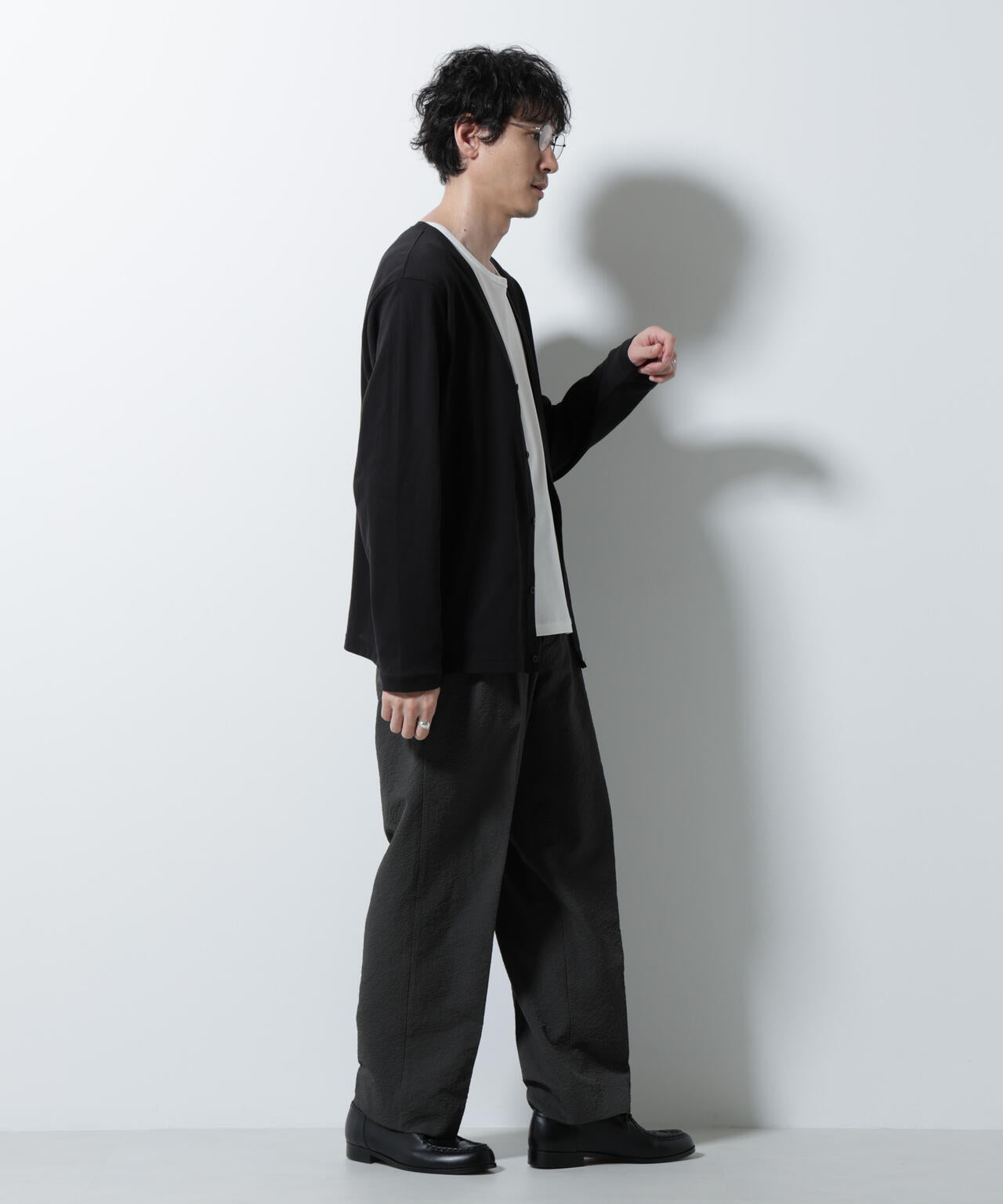 サッカータックイージーパンツ（セットアップ可）