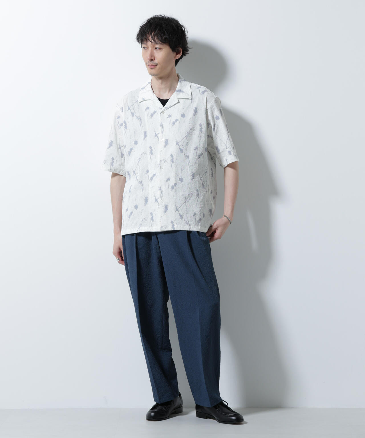 サッカータックイージーパンツ（セットアップ可）