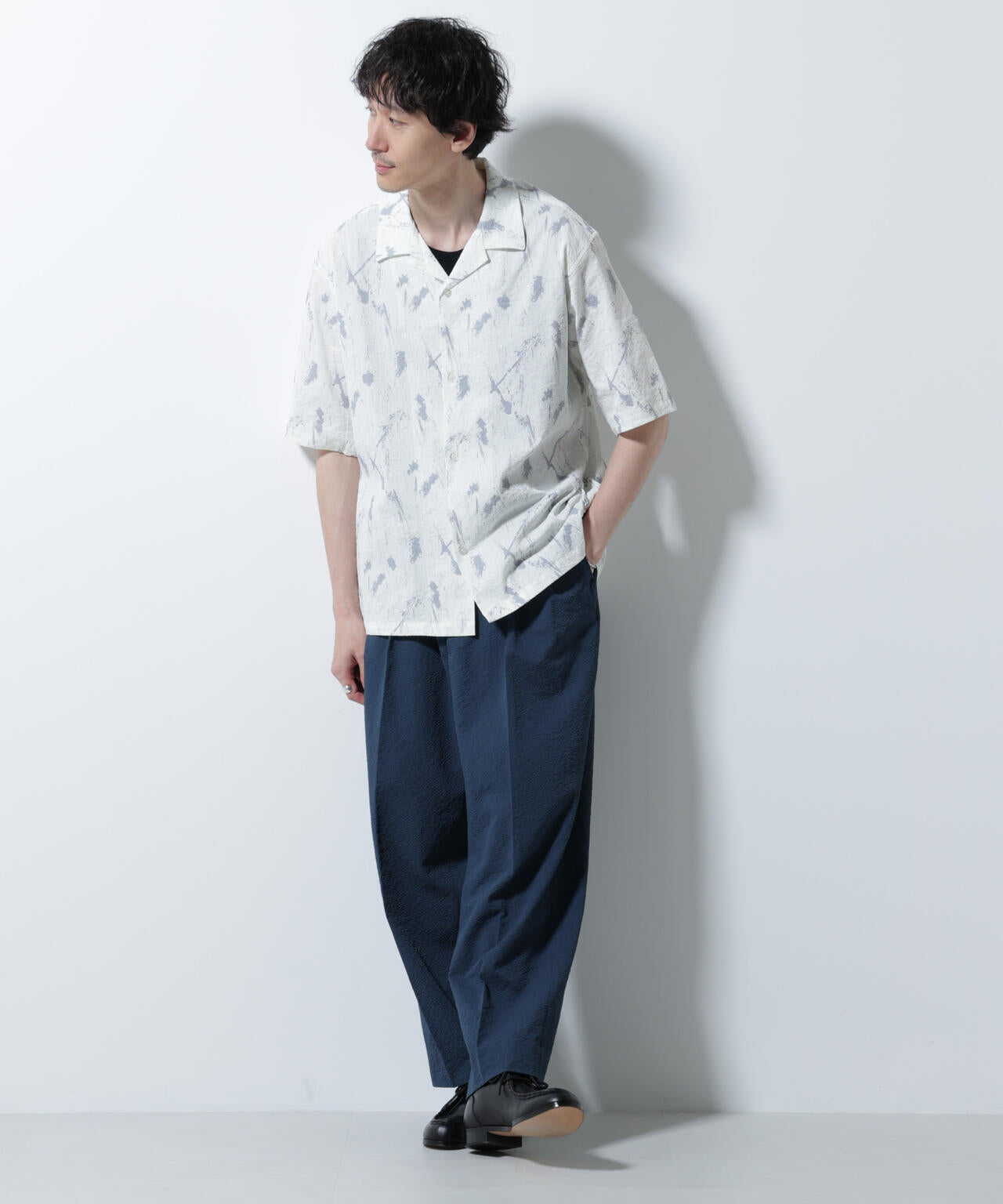 サッカータックイージーパンツ（セットアップ可）