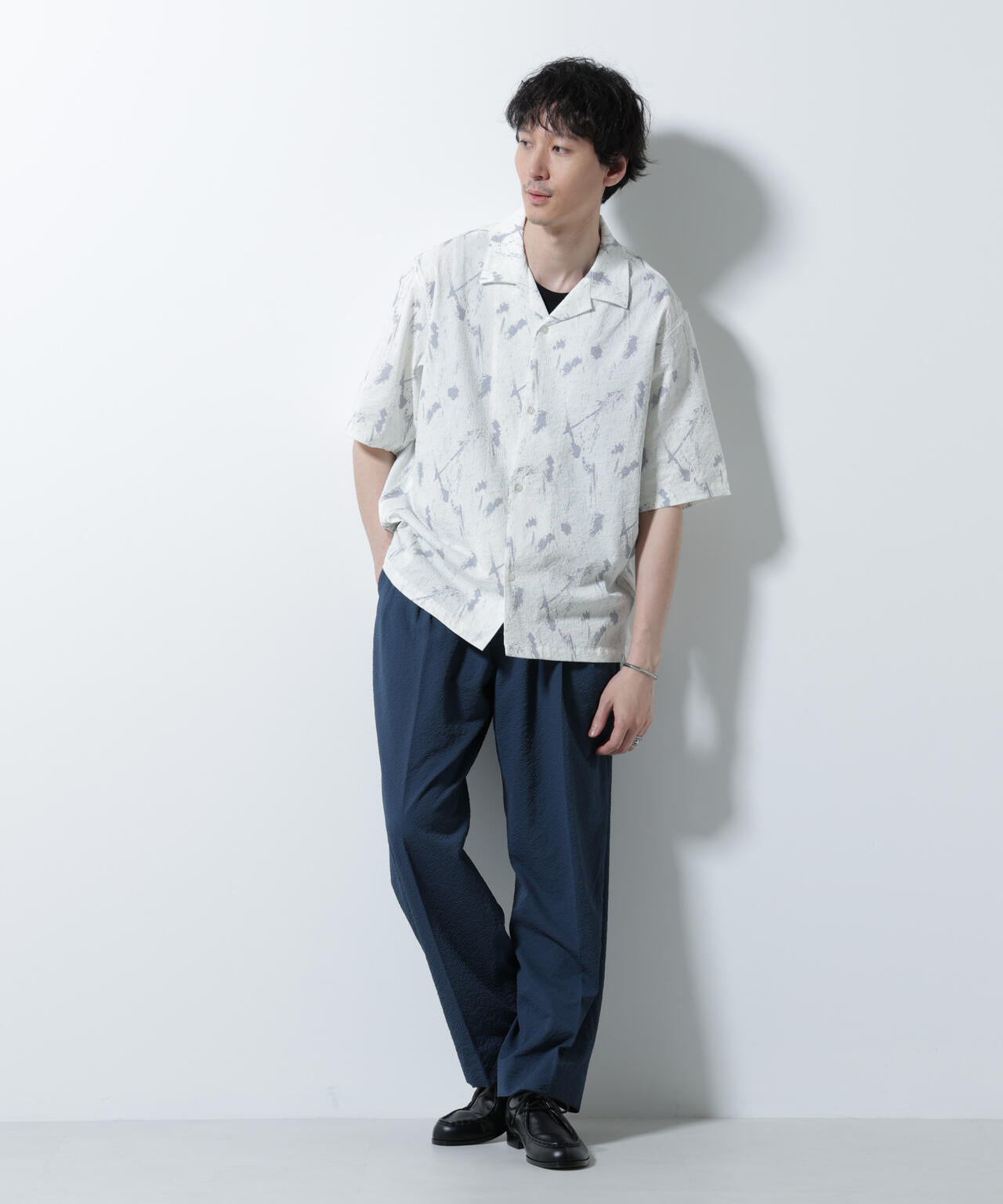 サッカータックイージーパンツ（セットアップ可）