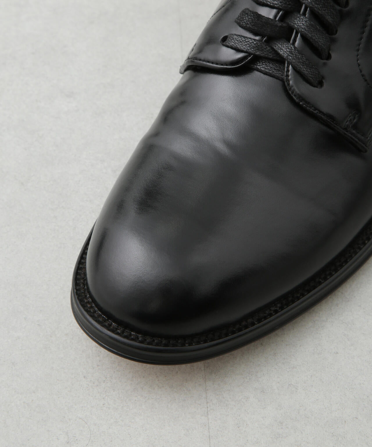 【新品同様】 ナノユニバース メンズ レザーシューズ プレーントゥ 黒 プレーントゥシューズ | NANO universe（ナノ・ユニバース