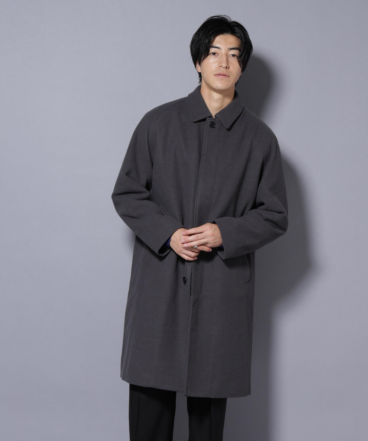 テックメルトンステンカラーコート | NANO universe（ナノ・ユニバース