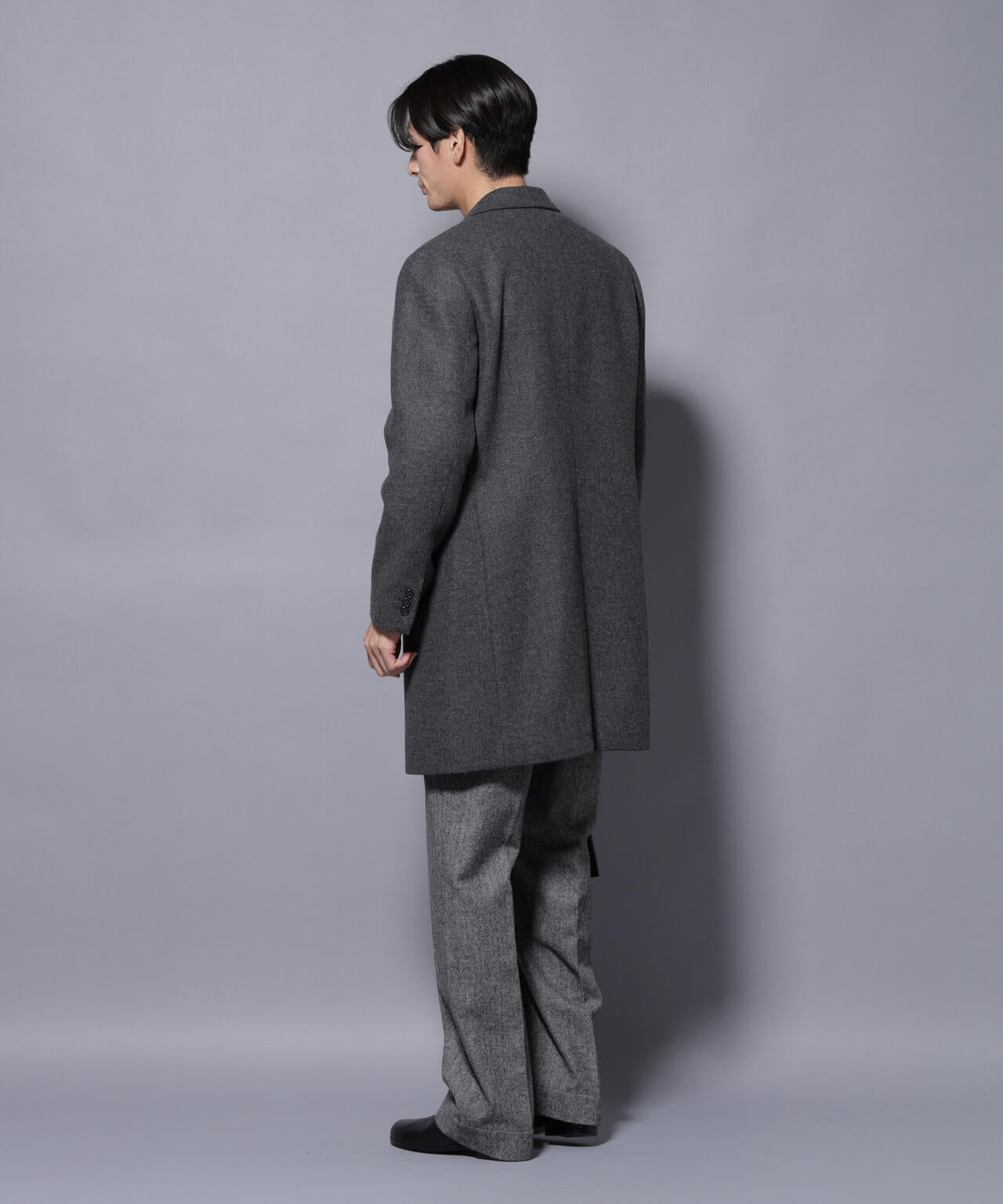 ウール/Nメルトンチェスターコート | NANO universe（ナノ・ユニバース