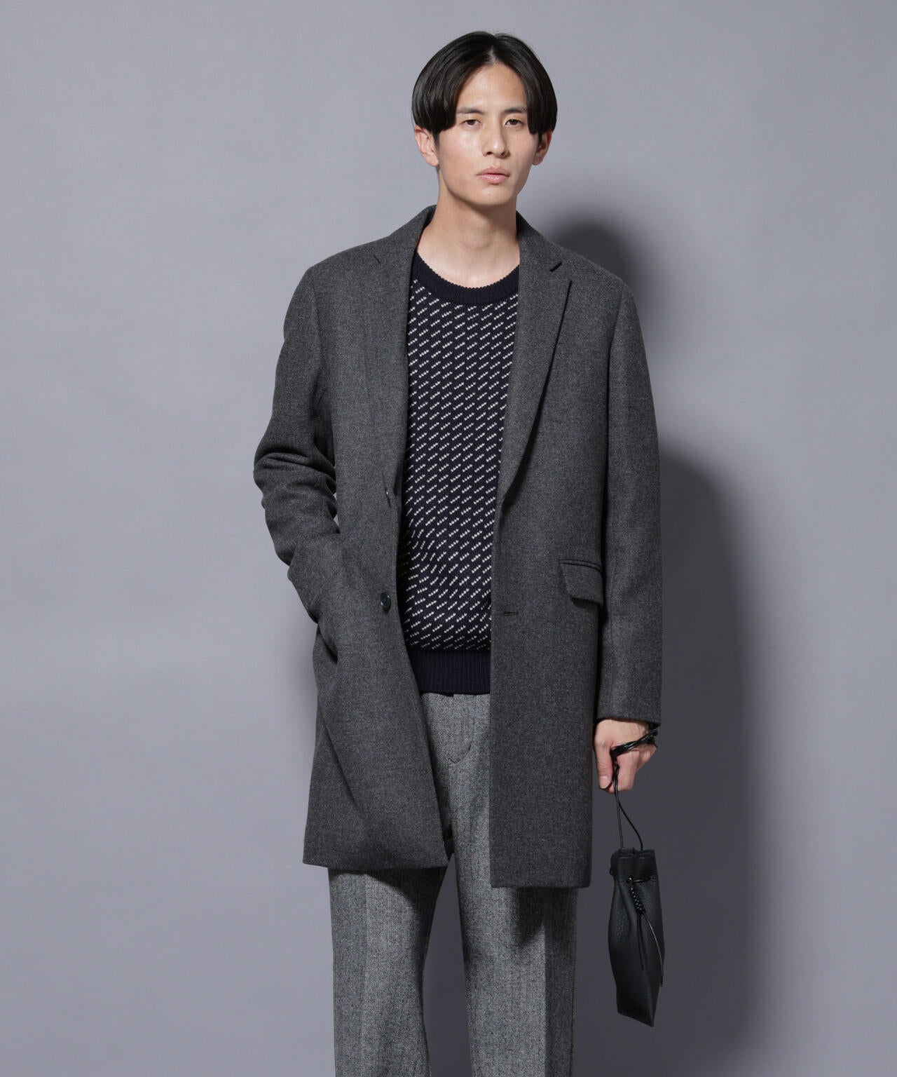 値下げ不可！NANO・UNIVERSE TOKYO メルトンチェスターコート ウール/Nメルトンチェスターコート | NANO universe（ナノ・ユニバース