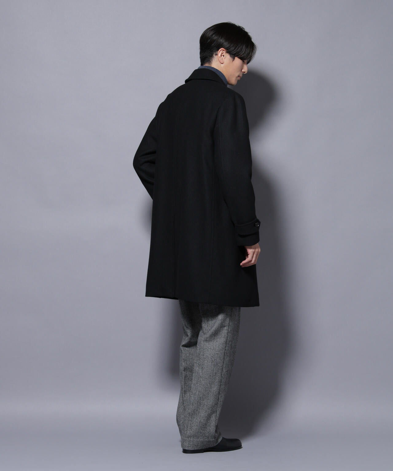 【極美品】★ナノユニバース＆OGAWAコラボ★メンズМサイズ★２ＷＡＹ★ブラック トリプルクロスMA-1 | NANO universe（ナノ・ユニバース