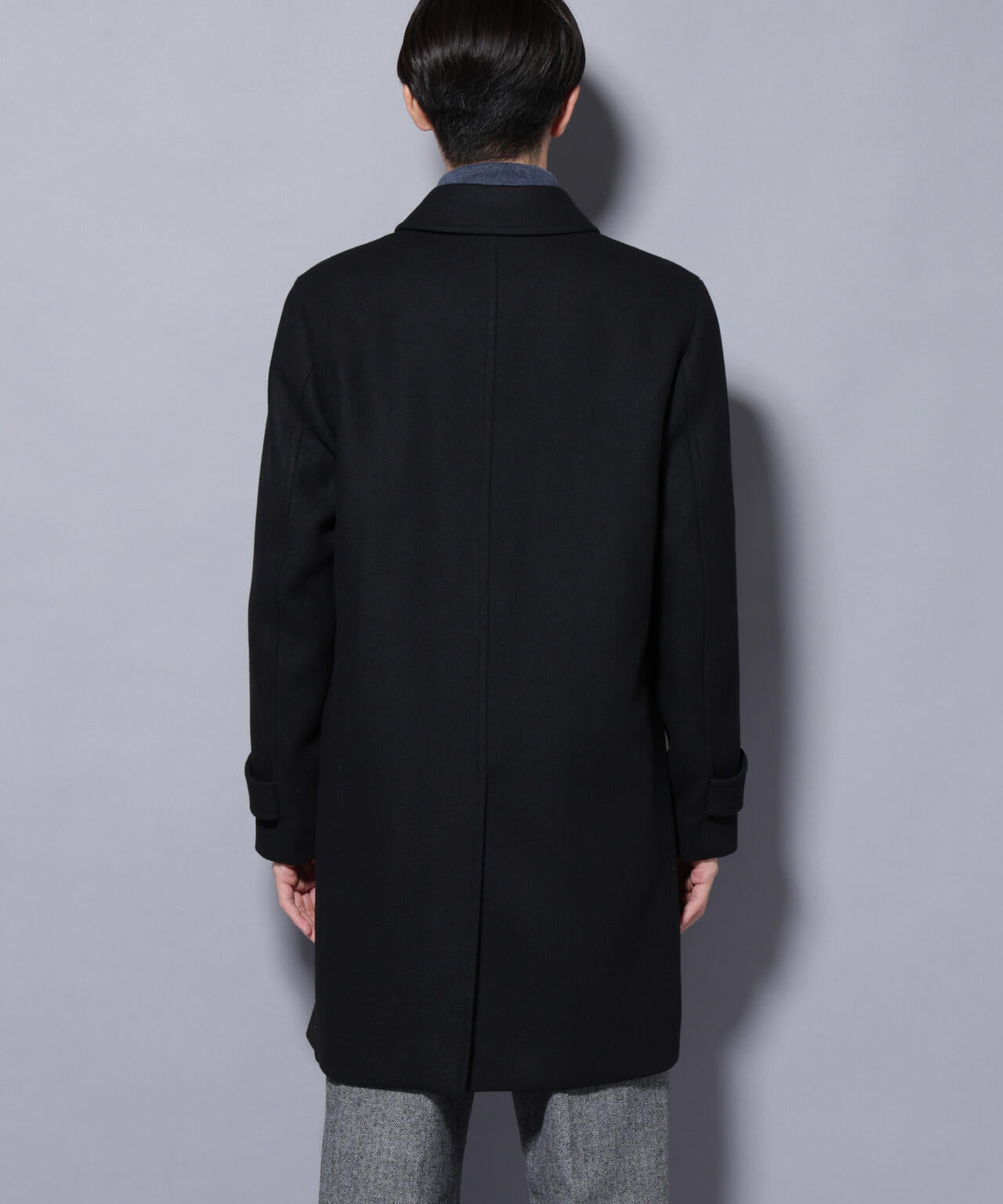 【極美品】★ナノユニバース＆OGAWAコラボ★メンズМサイズ★２ＷＡＹ★ブラック ストレッチ カノコ ジャケット