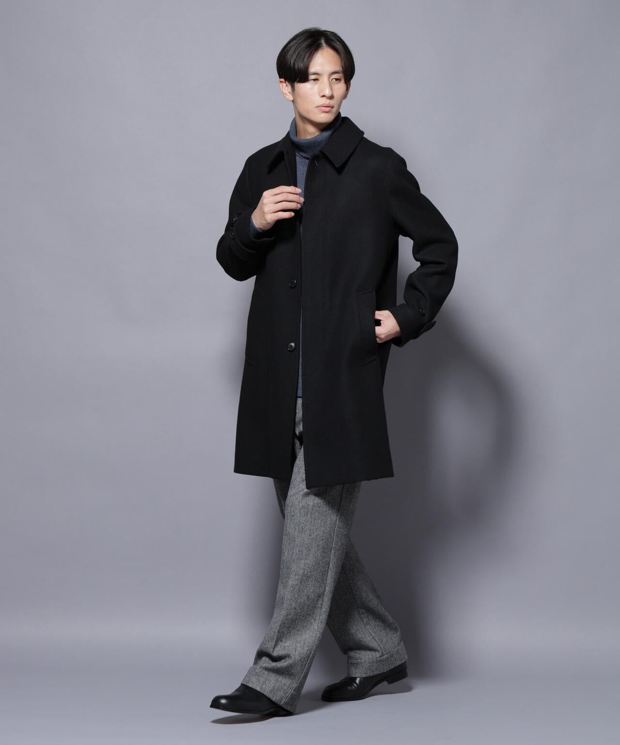 NANO-UNIVERSEナノユニバース　【新品】コート　ウール混　キャメル　S NANO-UNIVERSEナノユニバース 【新品】コート ウール混 キャメル S