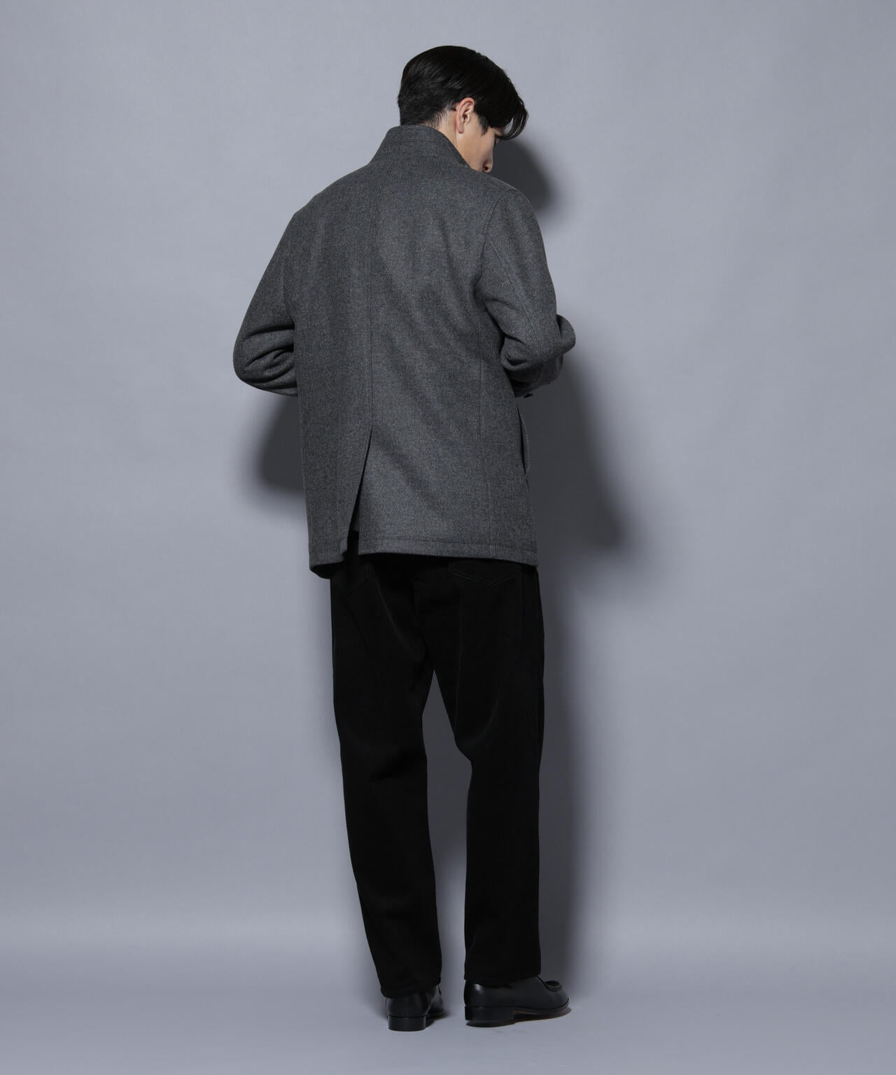 NANO universe【新品】：ウールミックススタンドカラーコート ウール/Nメルトンスタンドカラーコート | NANO universe（ナノ