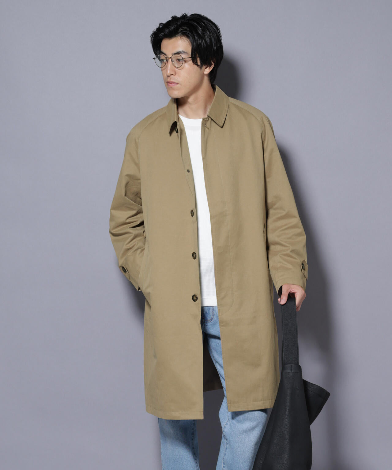 微起毛バルカラーコート | NANO universe（ナノ・ユニバース