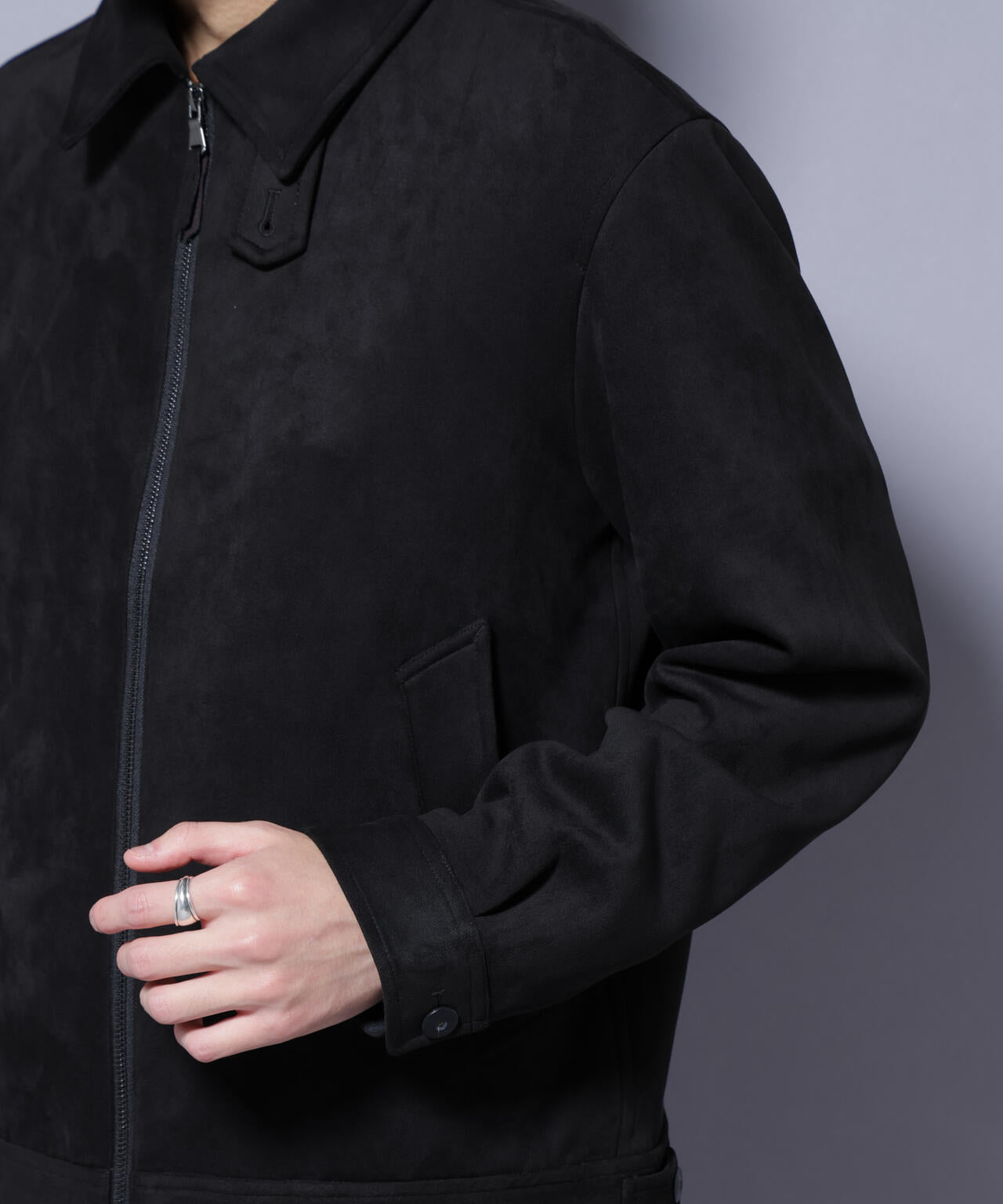 フェイクスエードブルゾン | NANO universe（ナノ・ユニバース